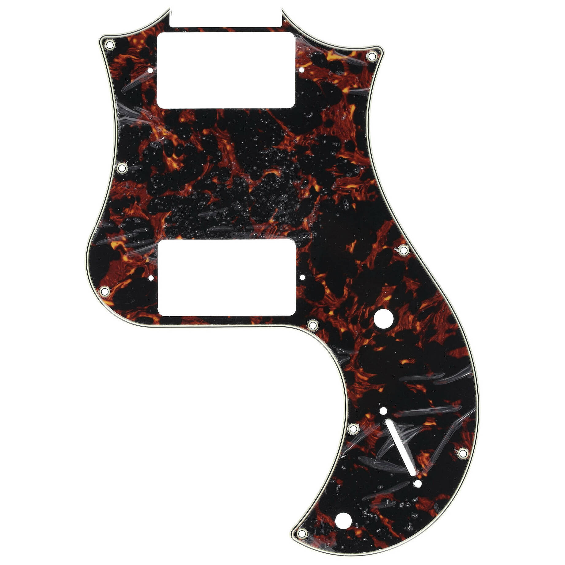 PRS S2 Standard 22 Pickguard, 4-Ply, Tortoise/Mint/Black/Mint  - KUNDENORDER -