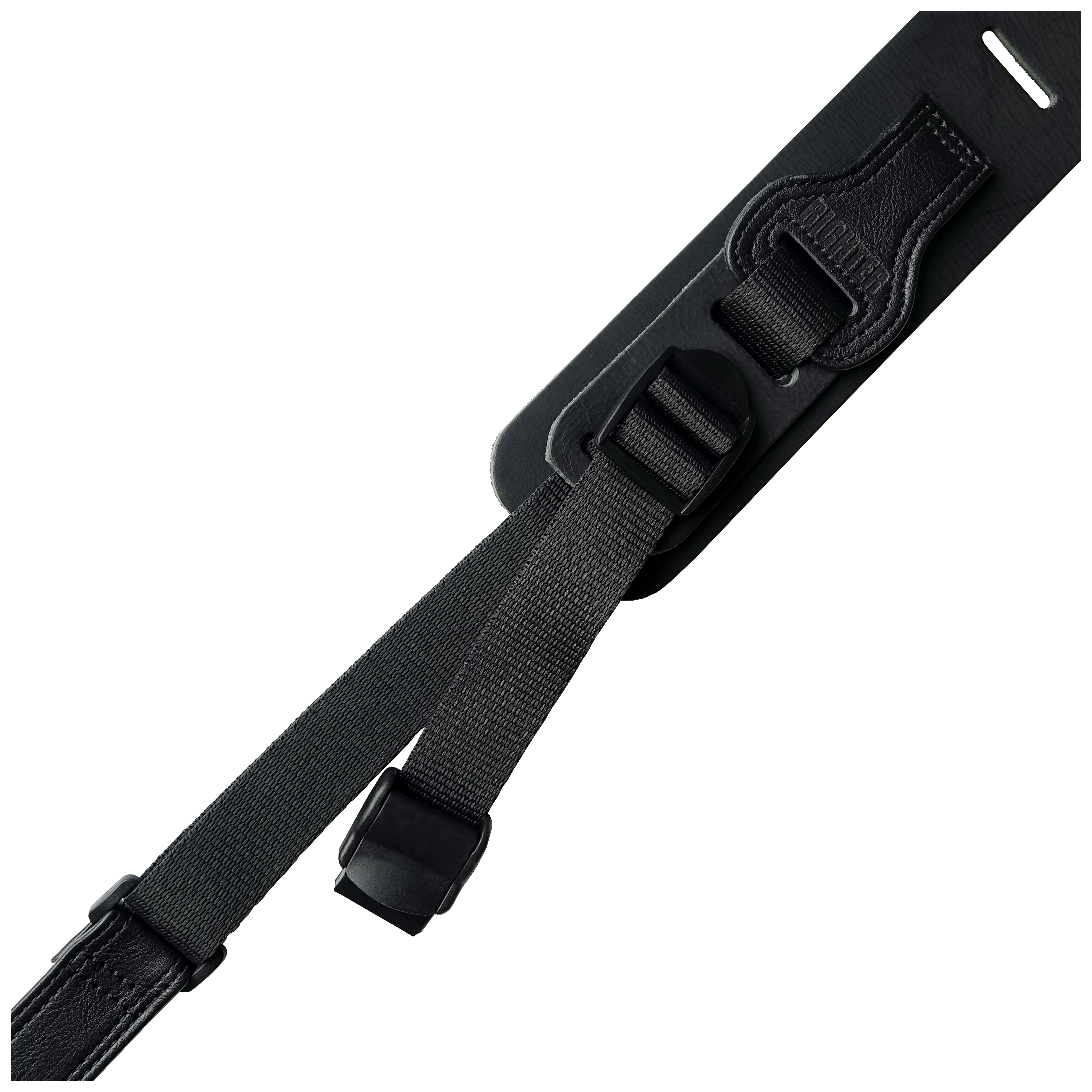 Richter Raw II Punch Slide Tailpiece Gitarrengurt Black 1