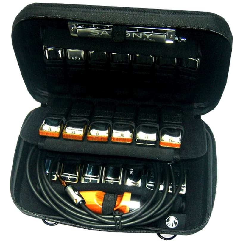 Seydel - Seydel Hartschalen-Koffer für 20 Blues Harmonikas mit Umhängeband - 2