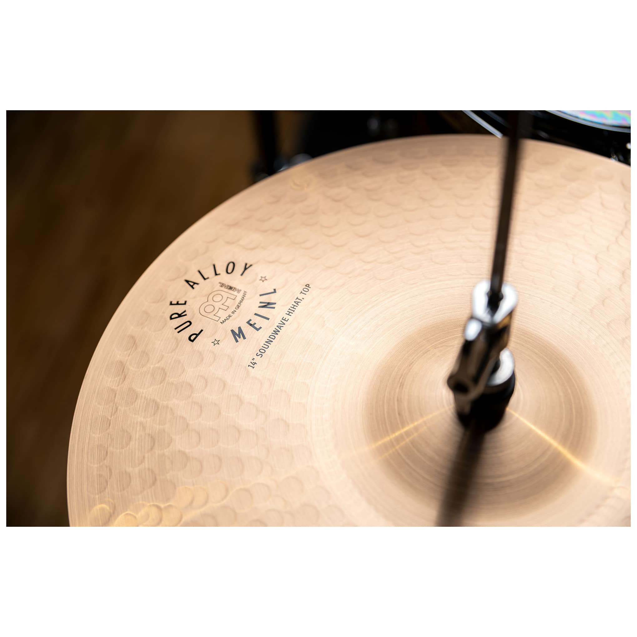 Meinl Cymbals PA14SWH - 14" Pure Alloy Soundwave Hihat 1