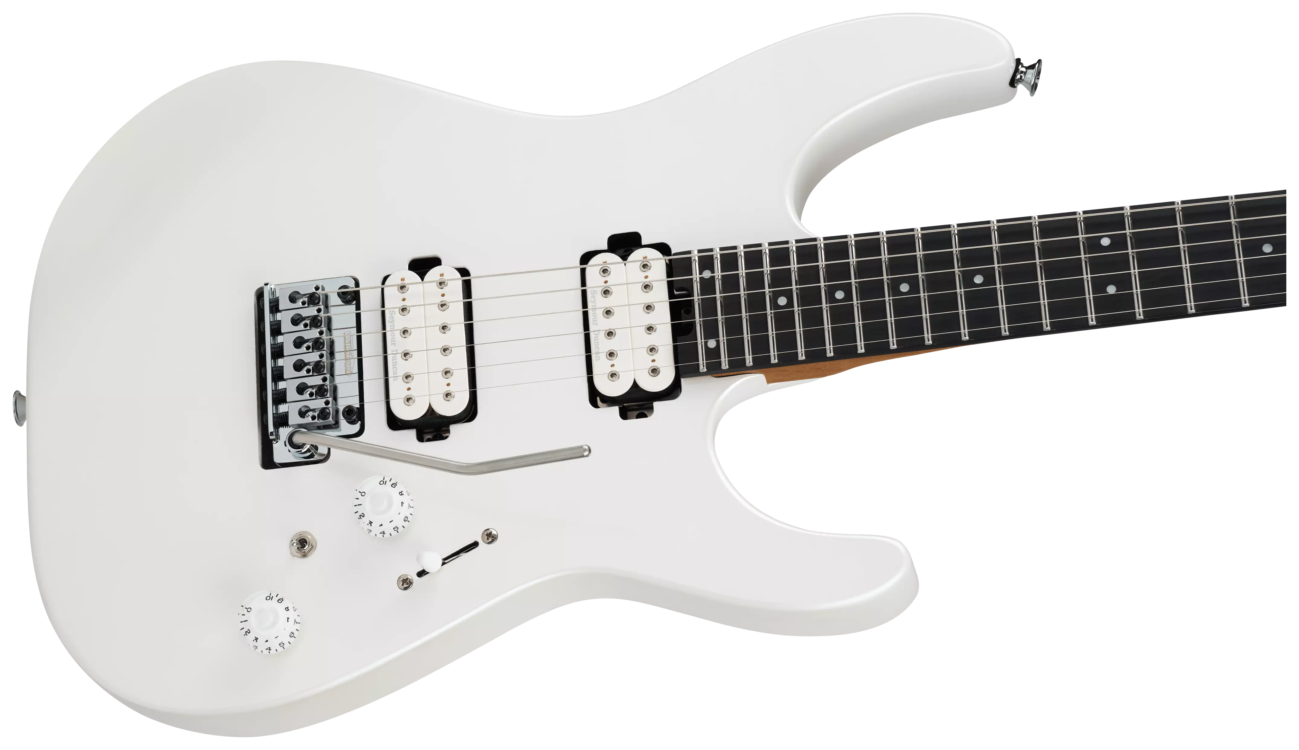 Charvel Pro Mod Plus DK24 HH 2PT EB Celestial Silk 4