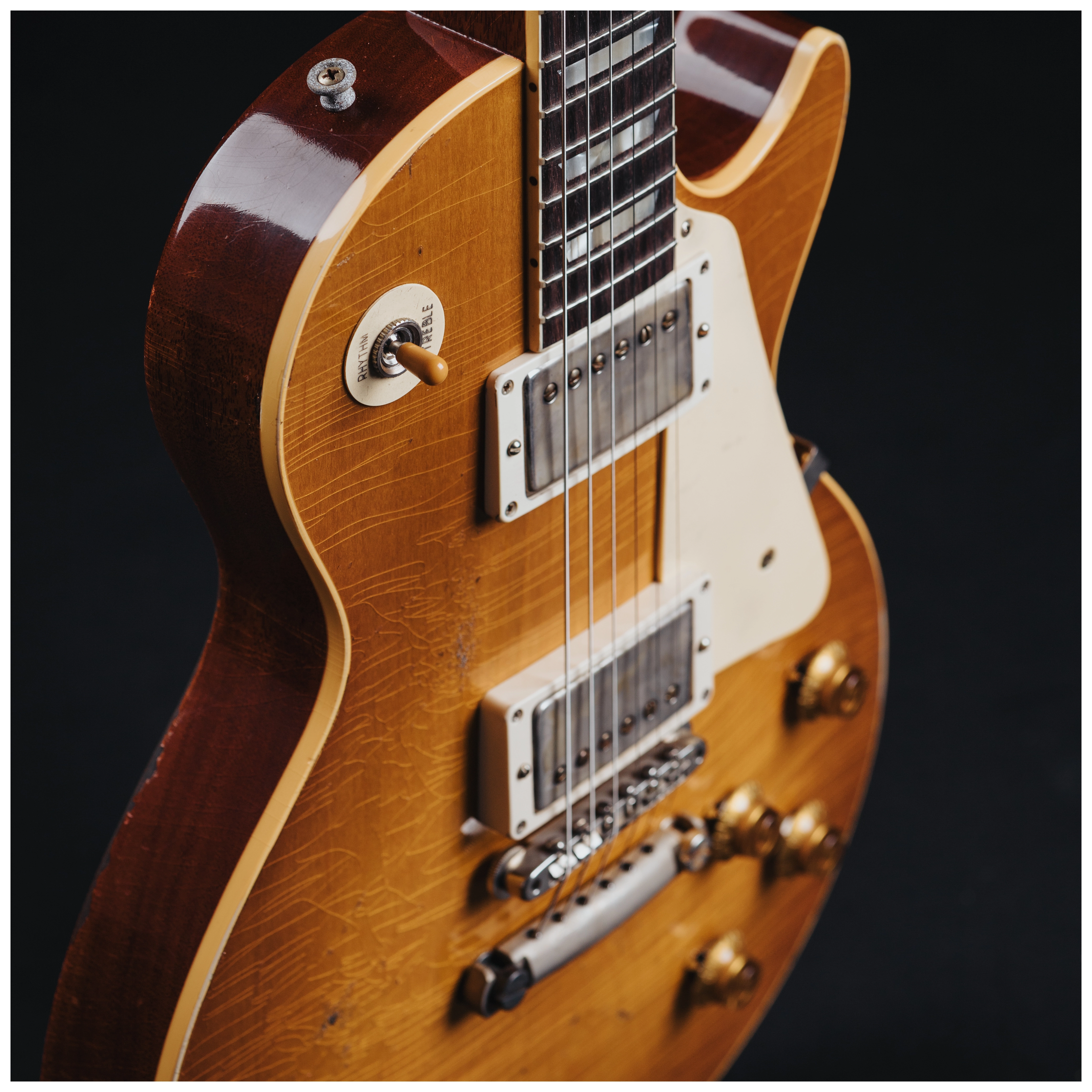 Gibson 1958 Les Paul Standard Reissue Murphy Lab Heavy Aged Lemon Burst #841827 24