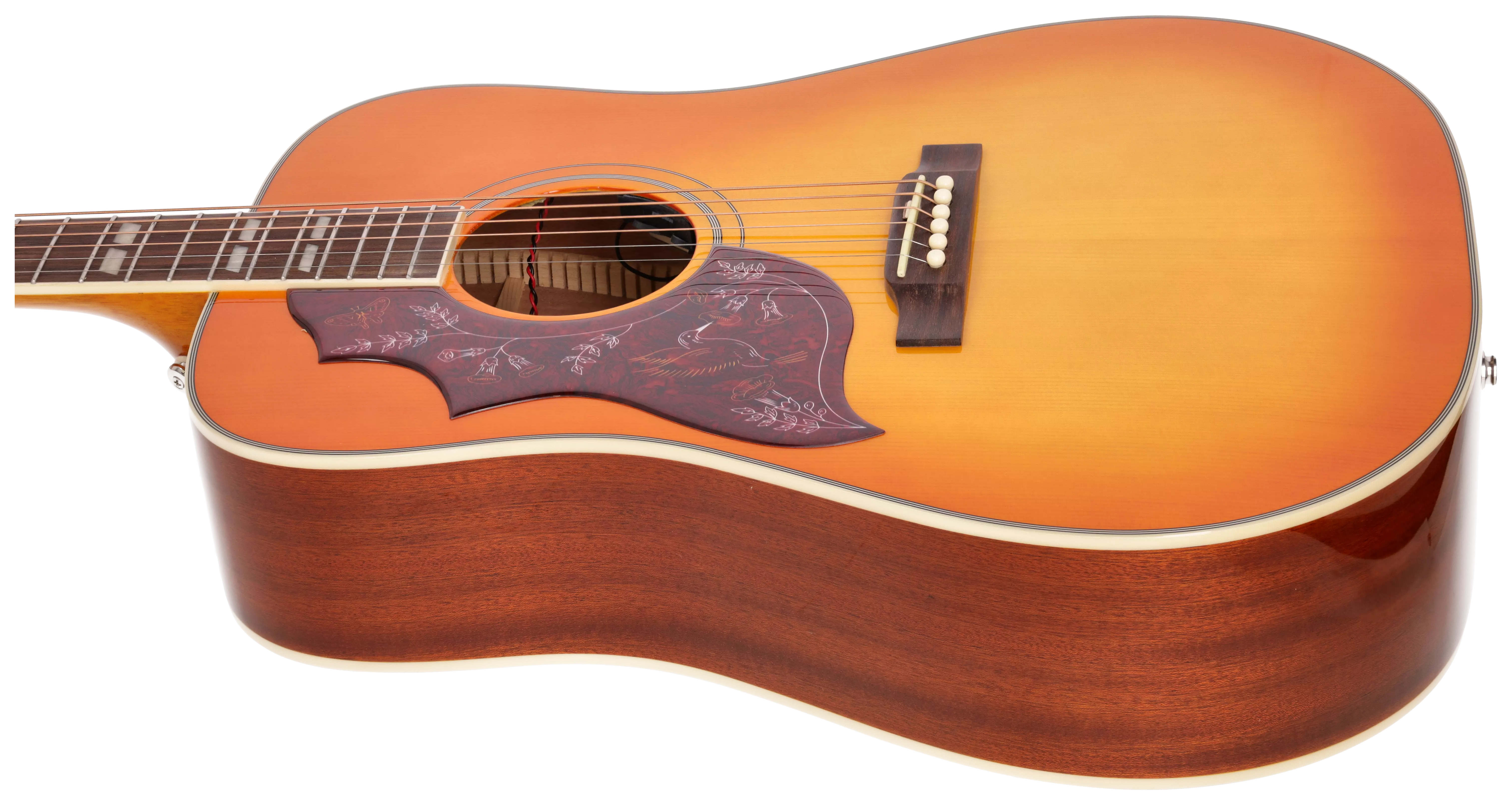 Epiphone Hummingbird Studio LH Herritage Cherry 4