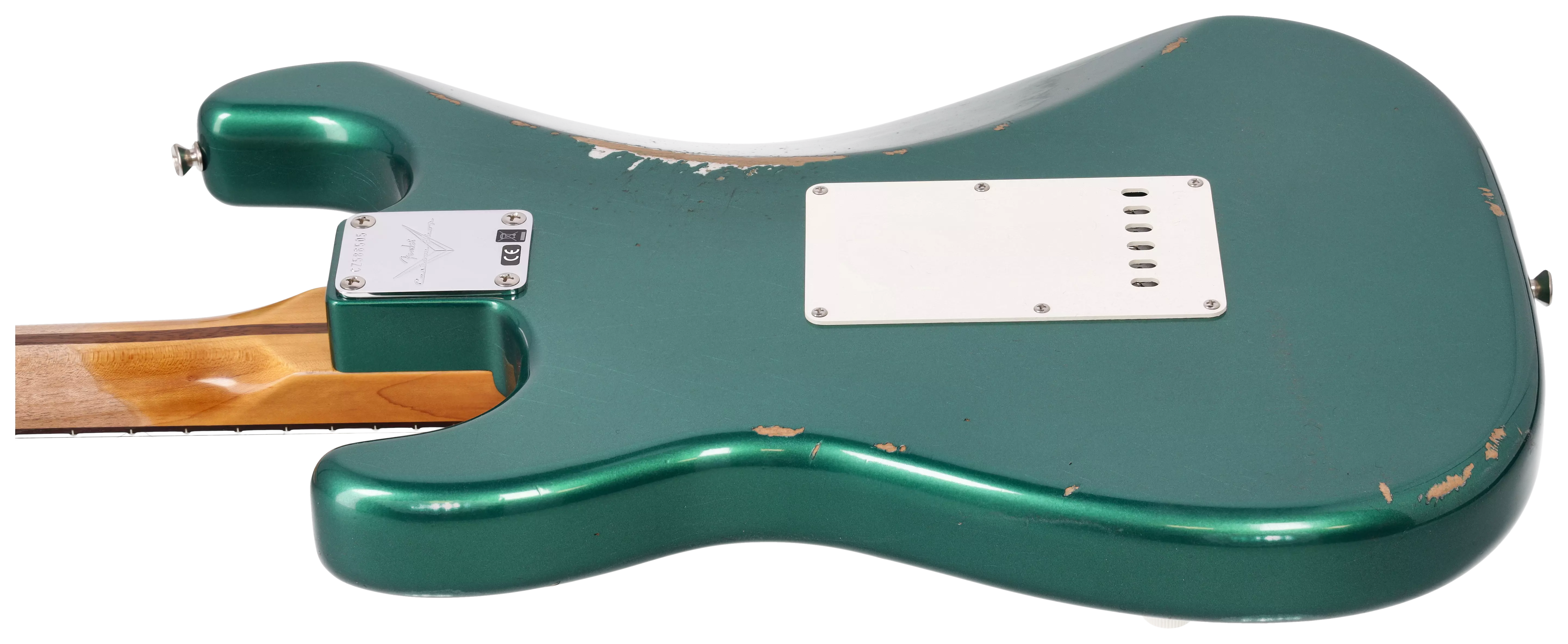 Fender Custom Shop 1963 Stratocaster Relic Aged British Racing Green Metallic #3 8