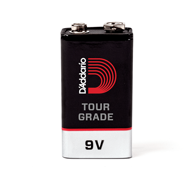 D’Addario PW-9V-02 Tour-Grade 9-V-Batterie 2er-Packung