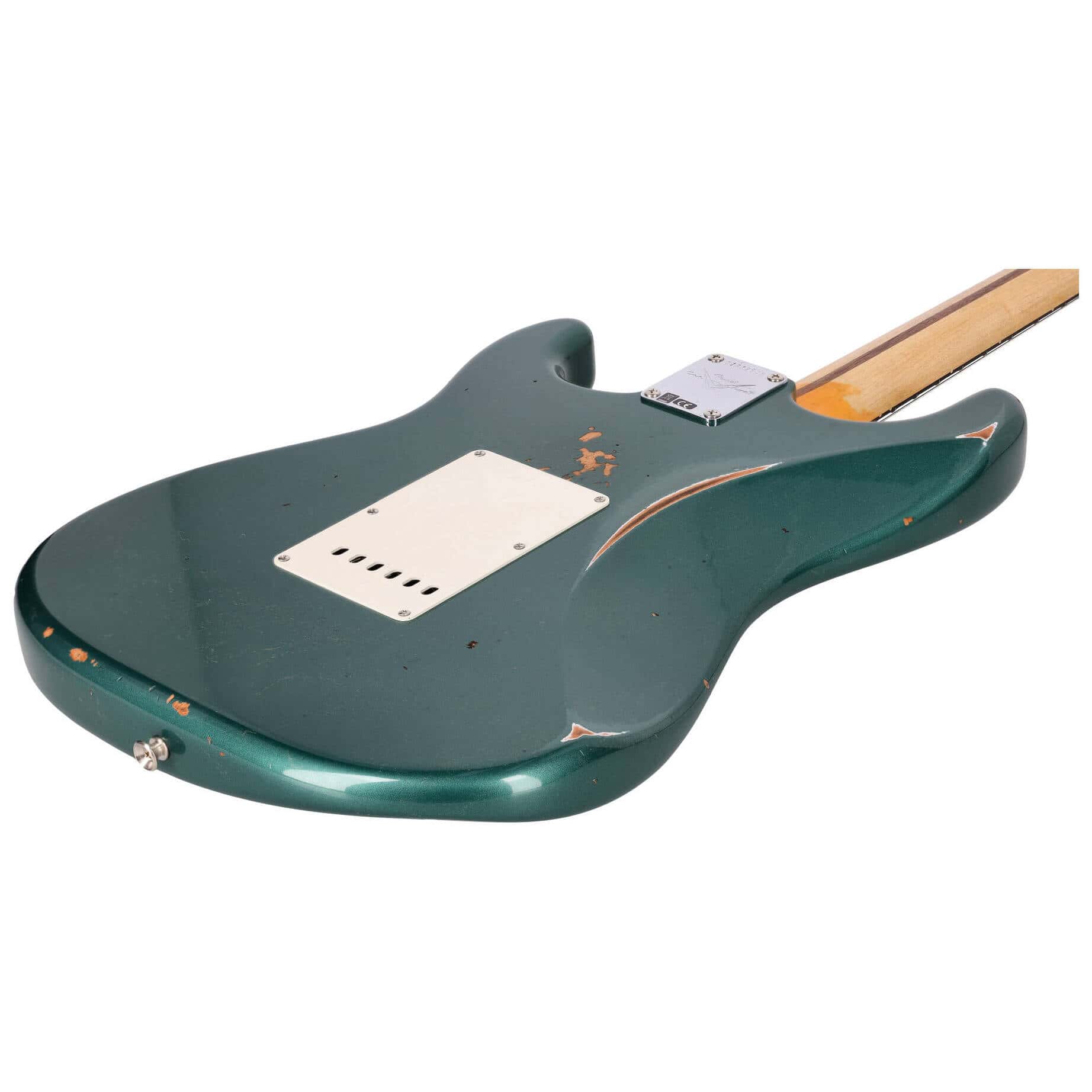 Fender Custom Shop 1963 Stratocaster Relic Aged Sherwood Green Metallic #1 9