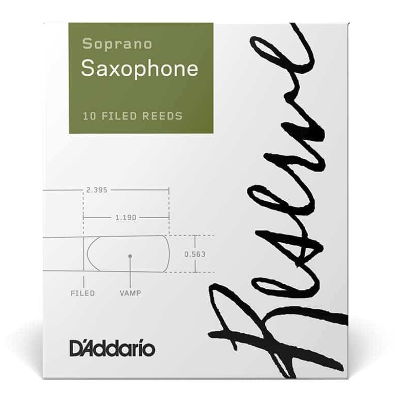 D’Addario Woodwinds - D’Addario Woodwinds Reserve - Sopran Saxophone 2,0 - 10er Pack