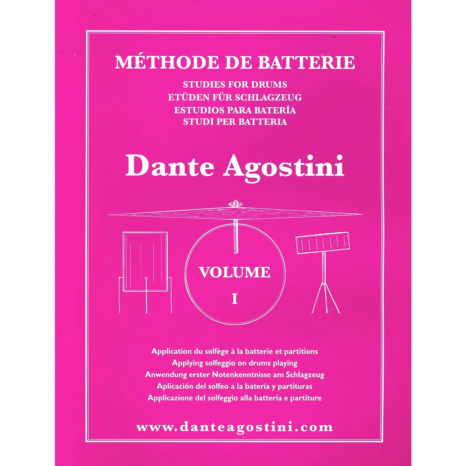  Methode de Batterie Vol. 1 - Solfege Batterie