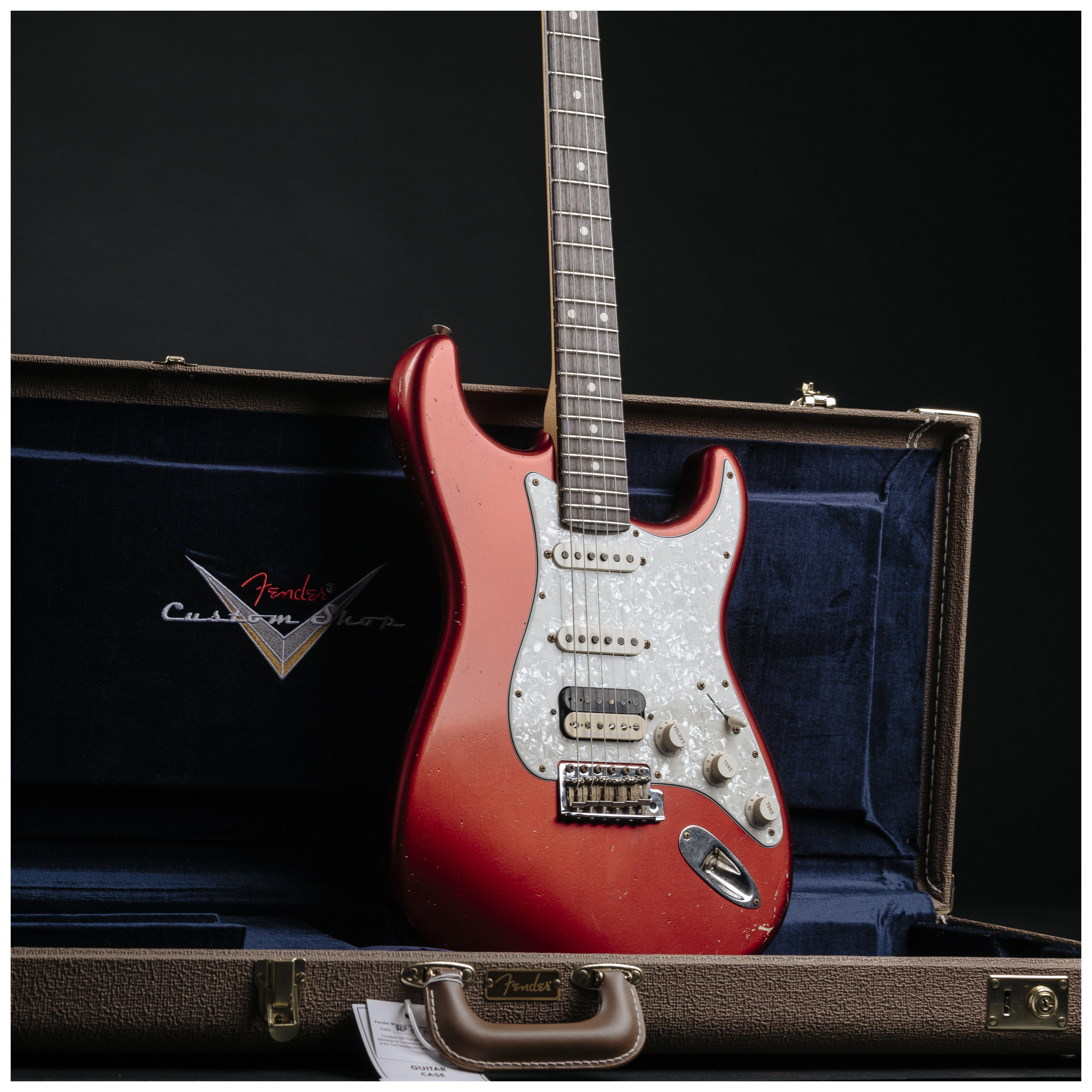 Fender Custom Shop 1959 Stratocaster JRN RW HSS RSD CAR MBDB Masterbuilt David Brown #CZ516400 21