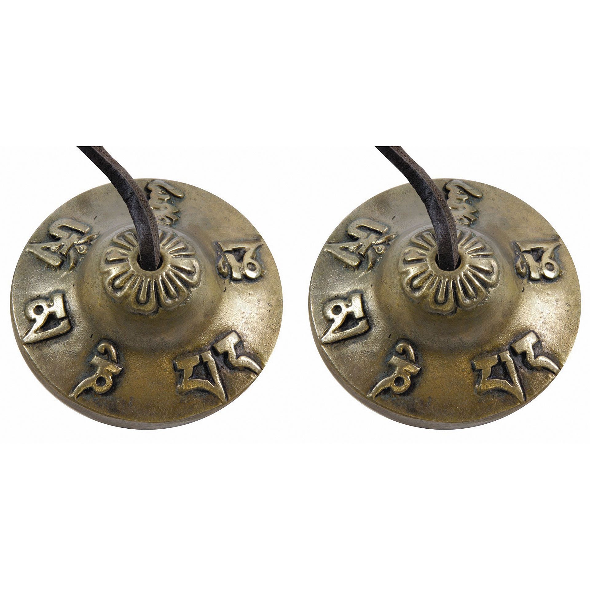  small Indian Om Cymbal