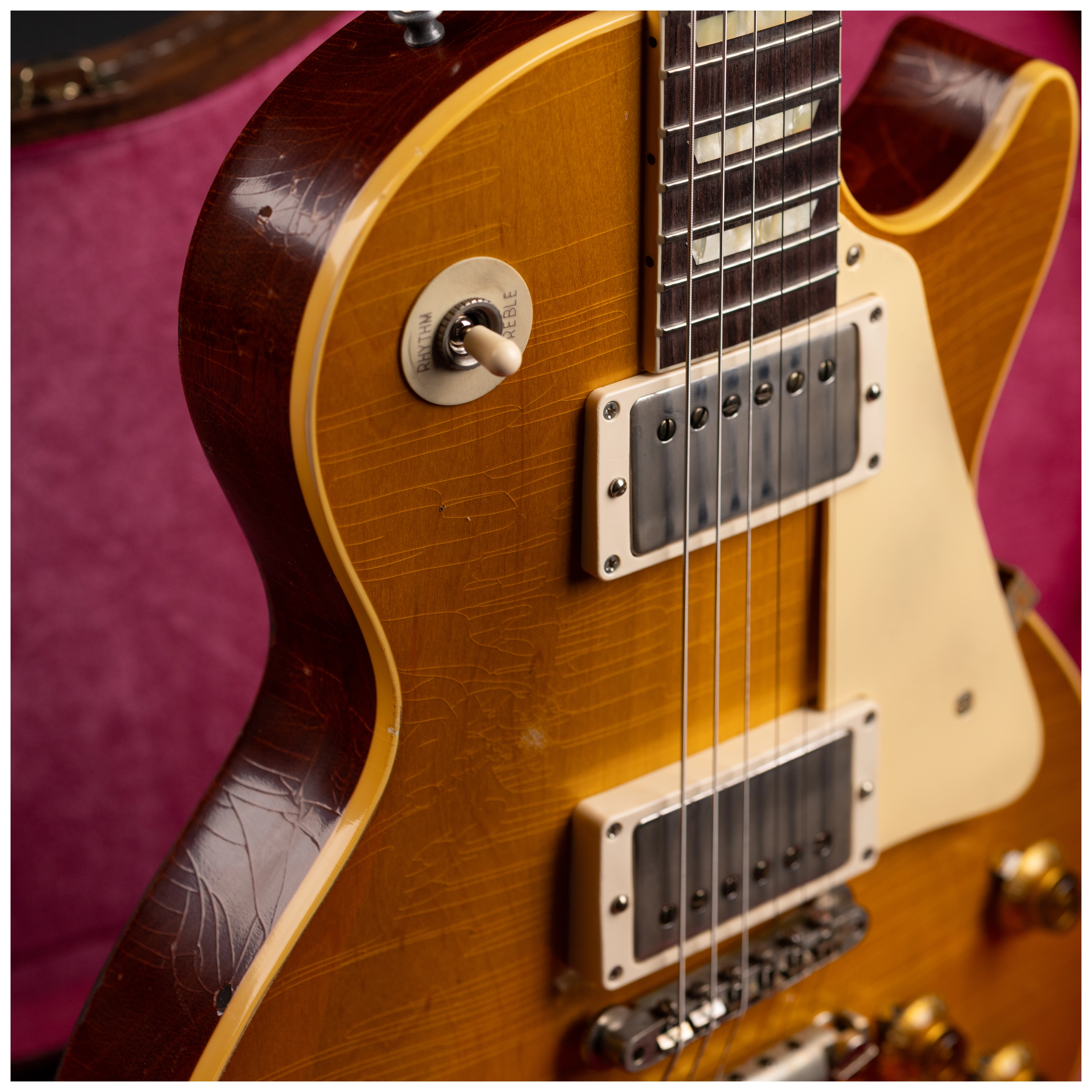Gibson 1958 Les Paul Standard Reissue Heavy Aged Lemon Burst Murphy Lab #1 24