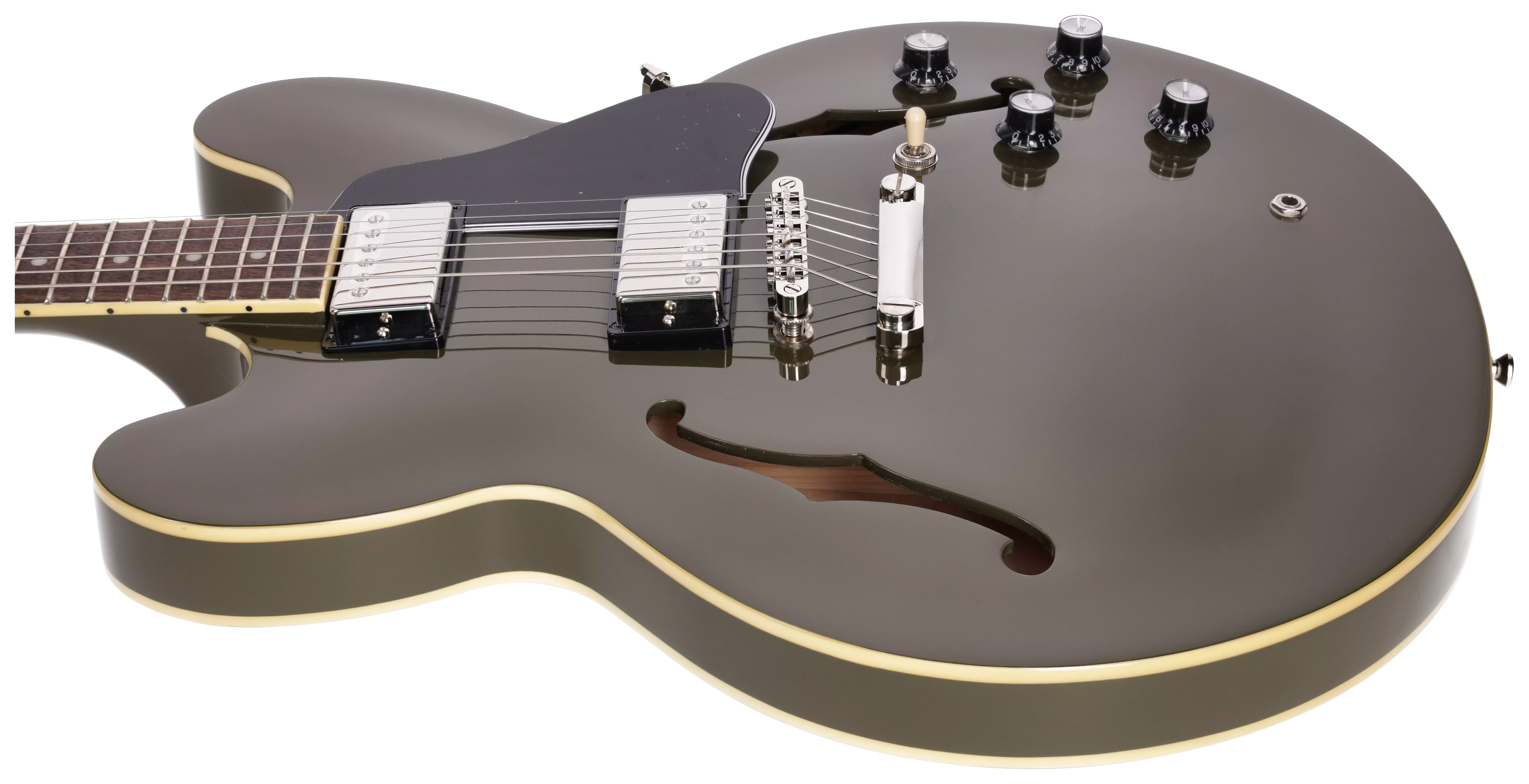 Epiphone ES-335 Olive Drab 6