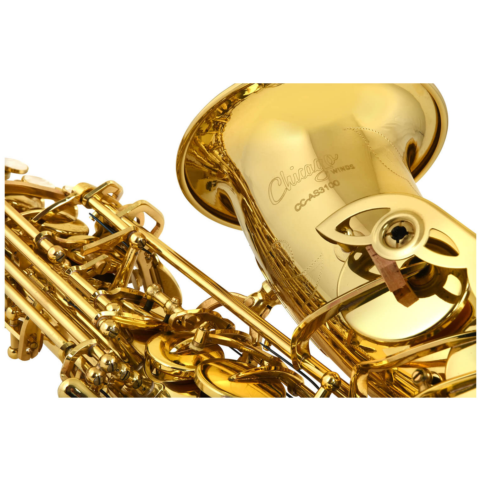 Chicago Winds - Chicago Winds CC-AS3100 Kinder-Altsaxophon Goldlack - 7