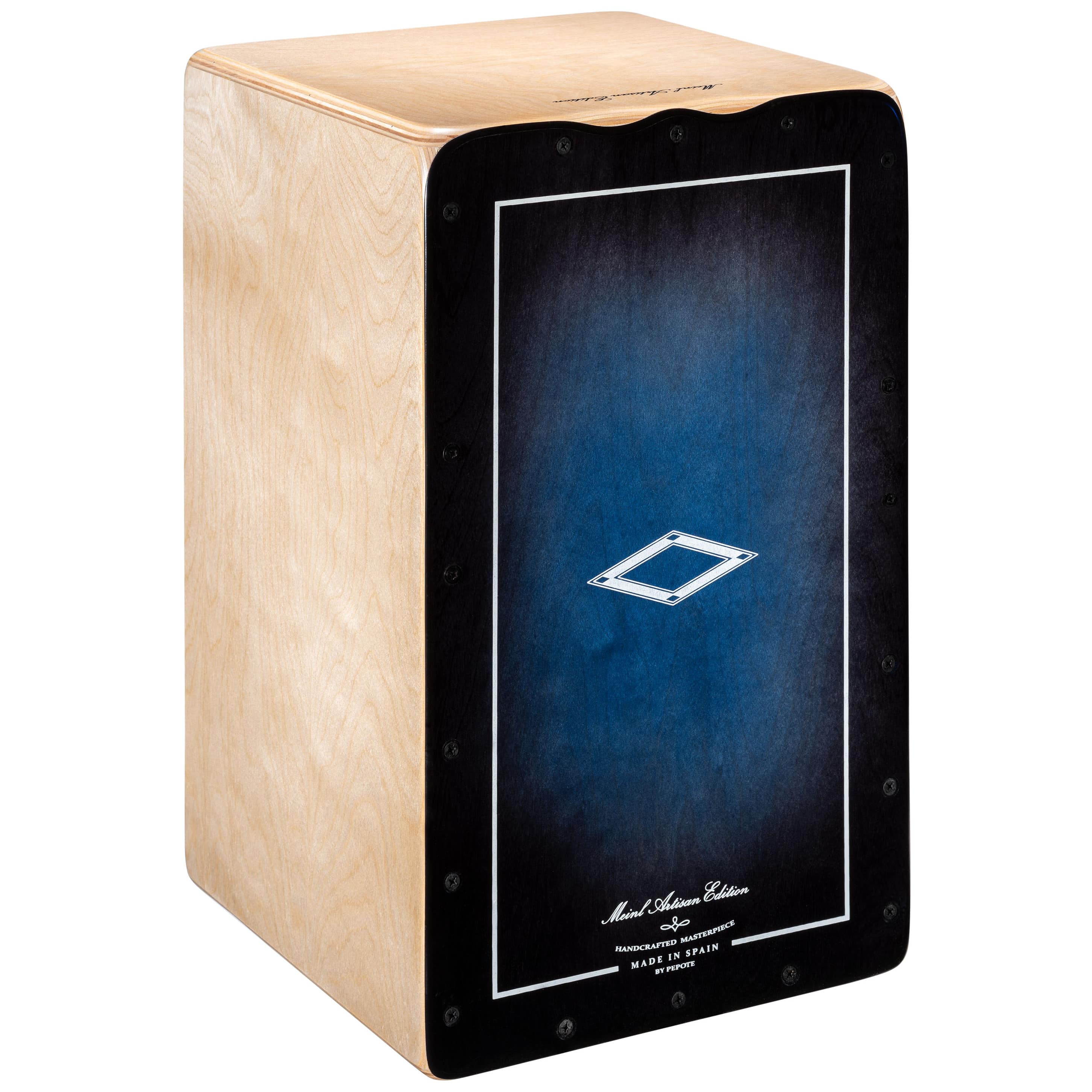 Meinl Percussion AETLBF - Artisan Edition Cajon, Tango Line, Blue Fade 