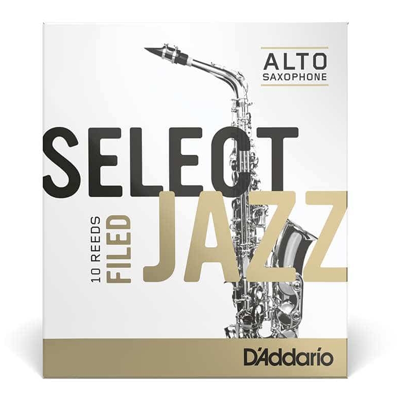 D’Addario Woodwinds - D’Addario Woodwinds Rico Select Jazz filed - Alt Sax filed 4M - 4,0 - 10er Pack