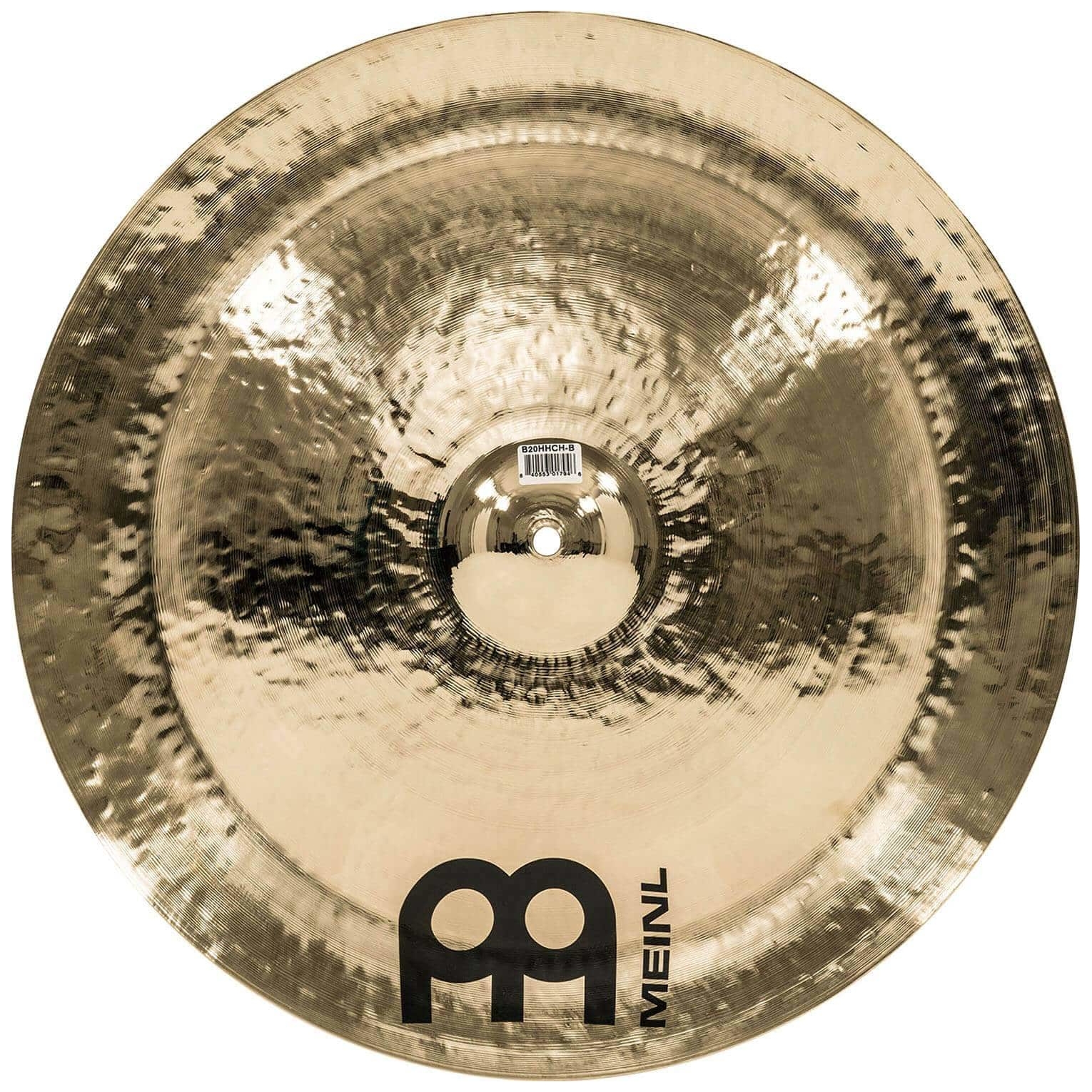 Meinl Cymbals - Meinl Cymbals B20HHCH-B - 20 Byzance Brilliant Heavy Hammered China - 4
