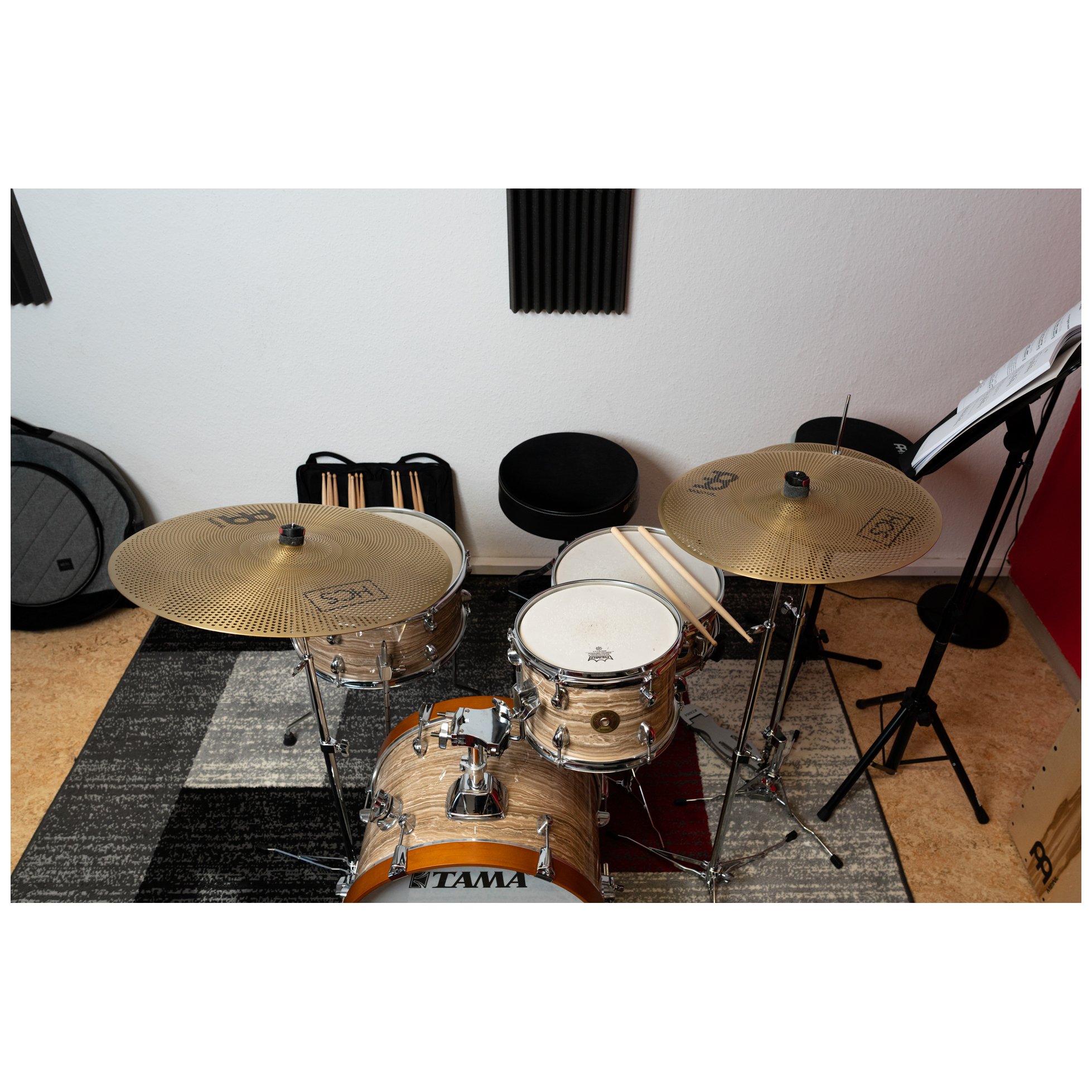 Meinl Cymbals P-HCS141620 - Practice HCS Cymbal Set 6