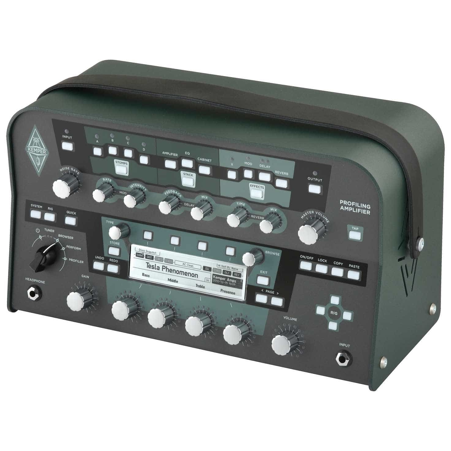 Kemper Profiling Amplifier Powerhead BK + Profiler Remote