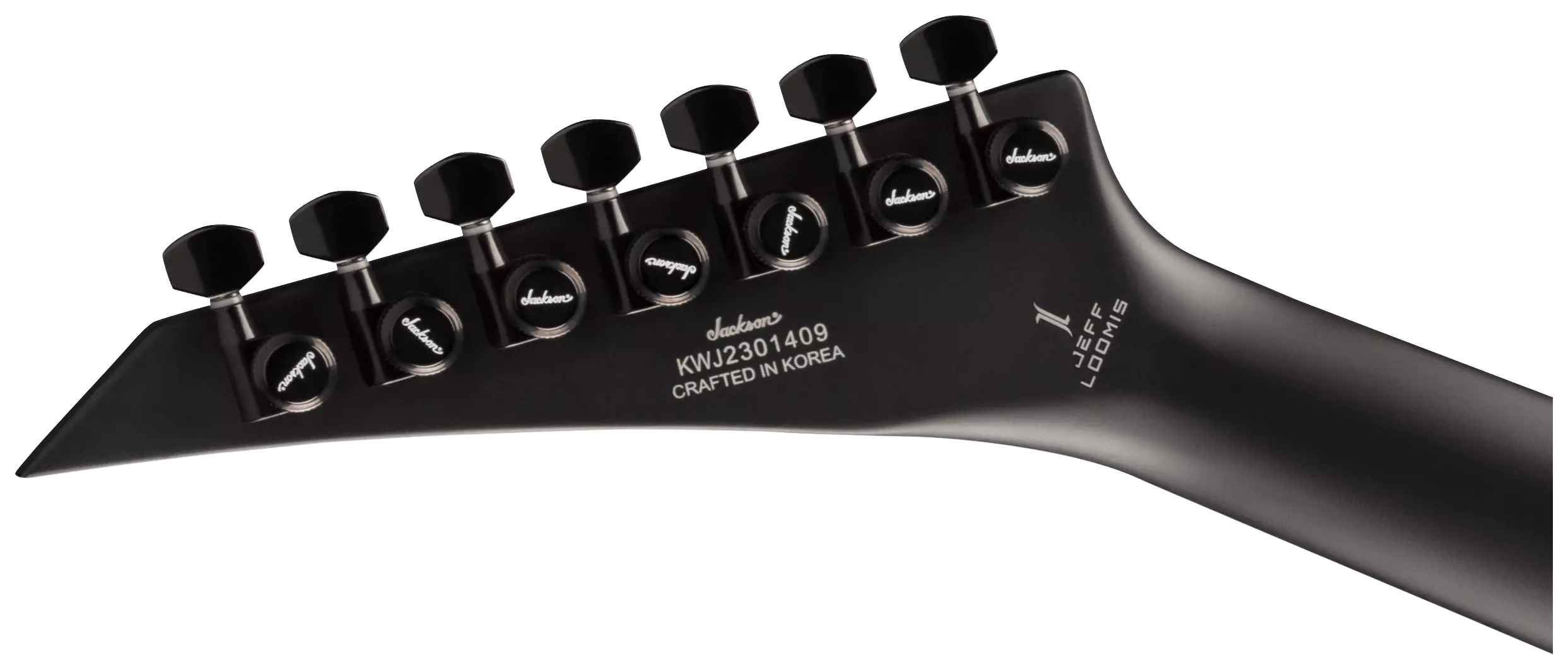 Jackson Pro Series Signature Jeff Loomis Soloist SL7 HT EB Black Ash 4