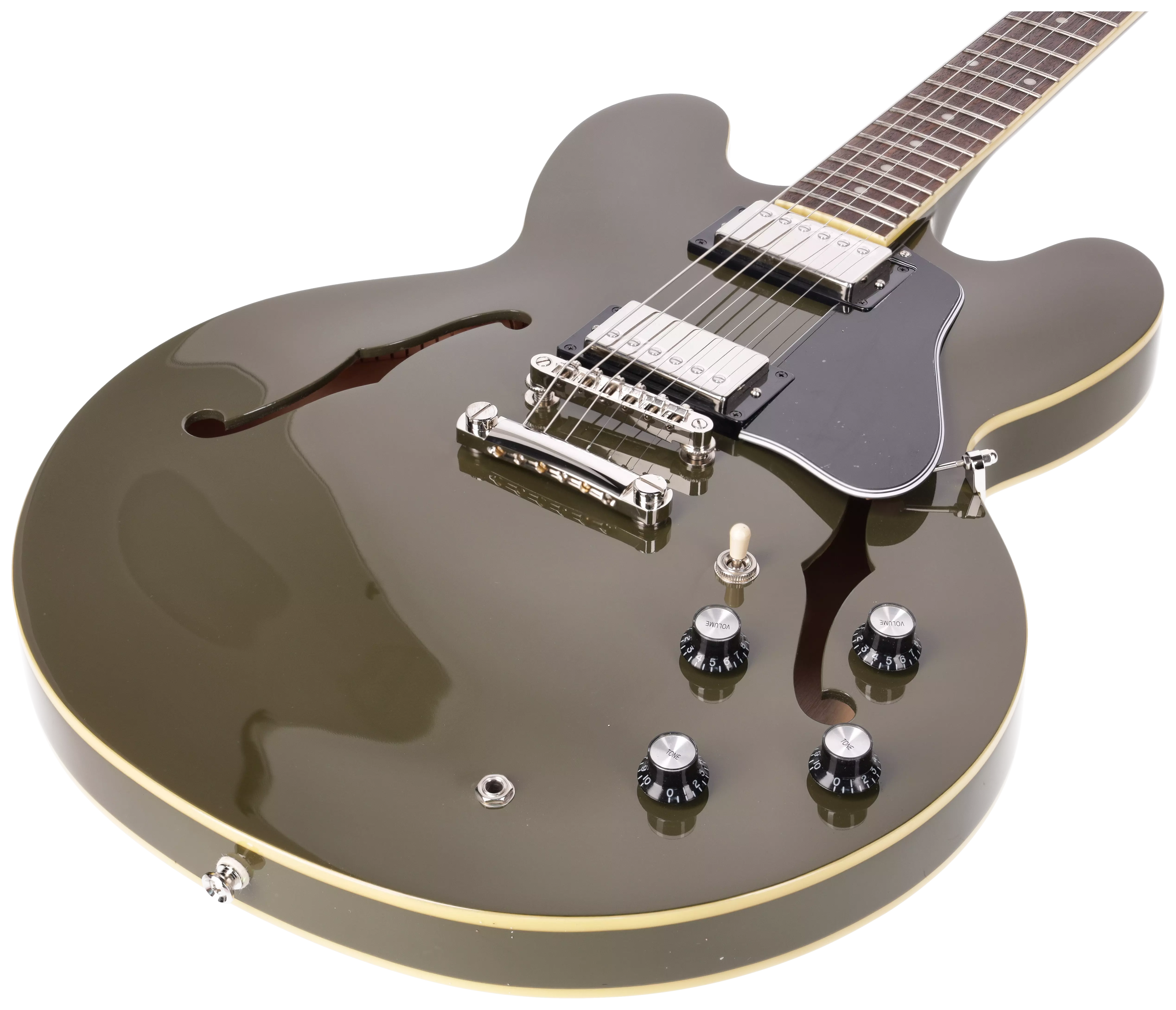 Epiphone ES-335 Olive Drab 5