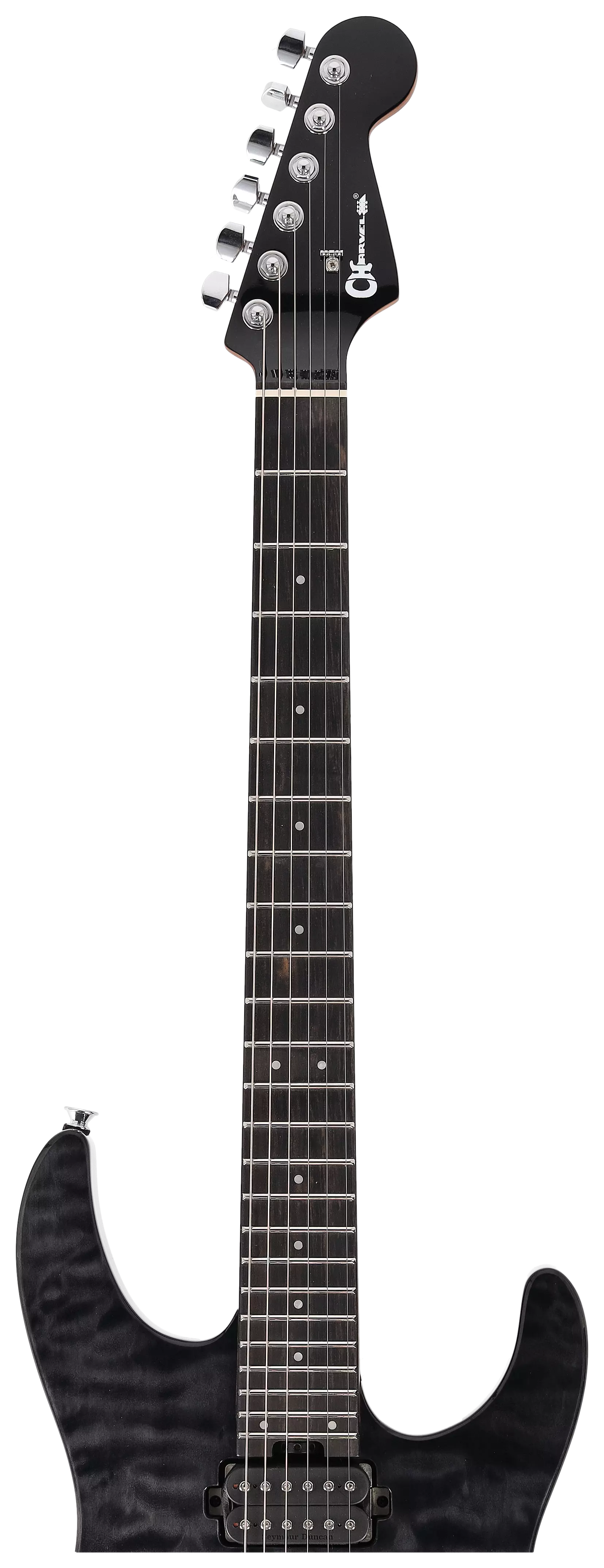 Charvel Pro Mod Plus DK24 HH 2PT EB QM Midnight Ocean 9