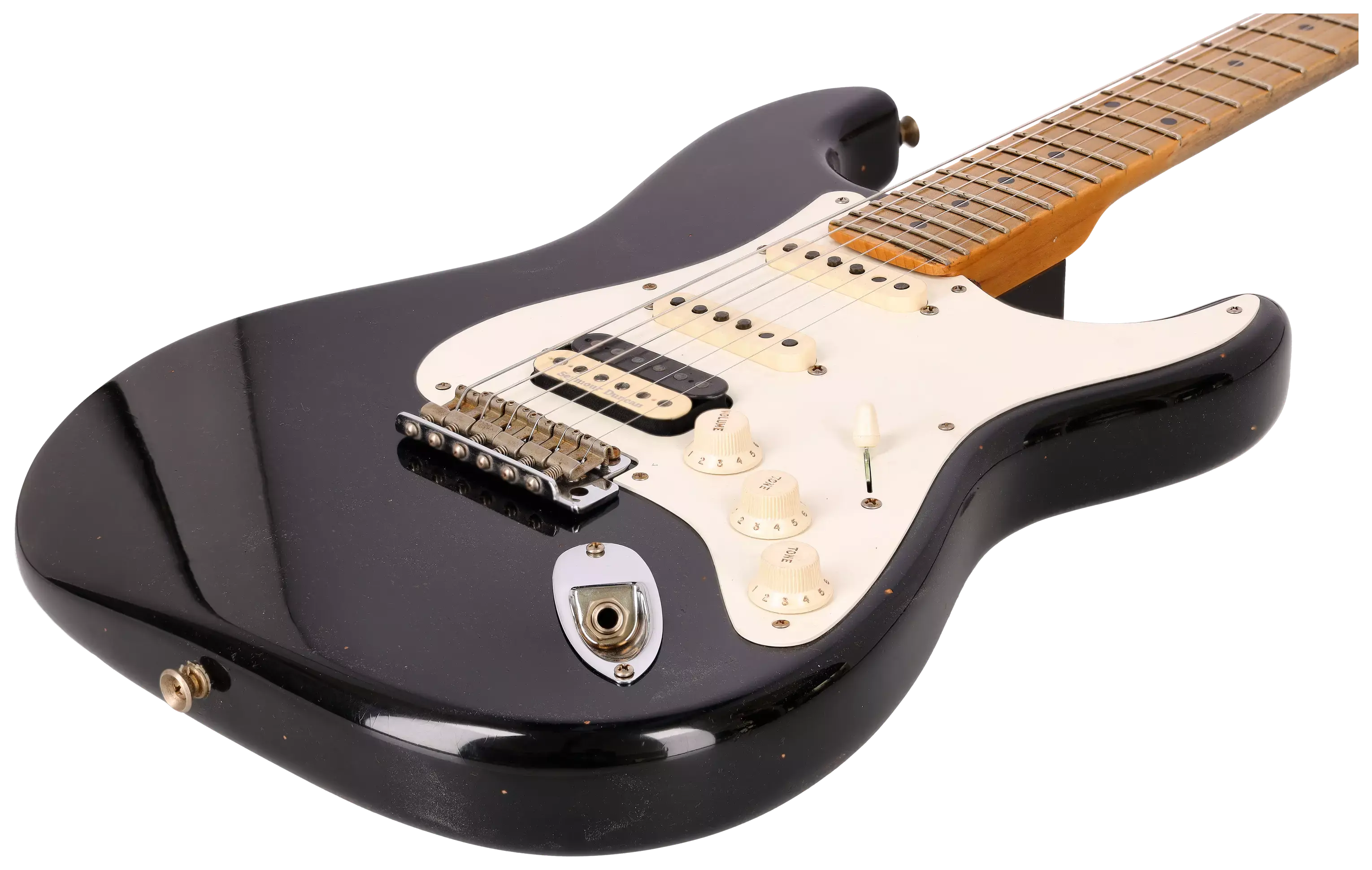 Fender Custom Shop 1959 Stratocaster Dealer Select JRN HSS MN BLK #1 7