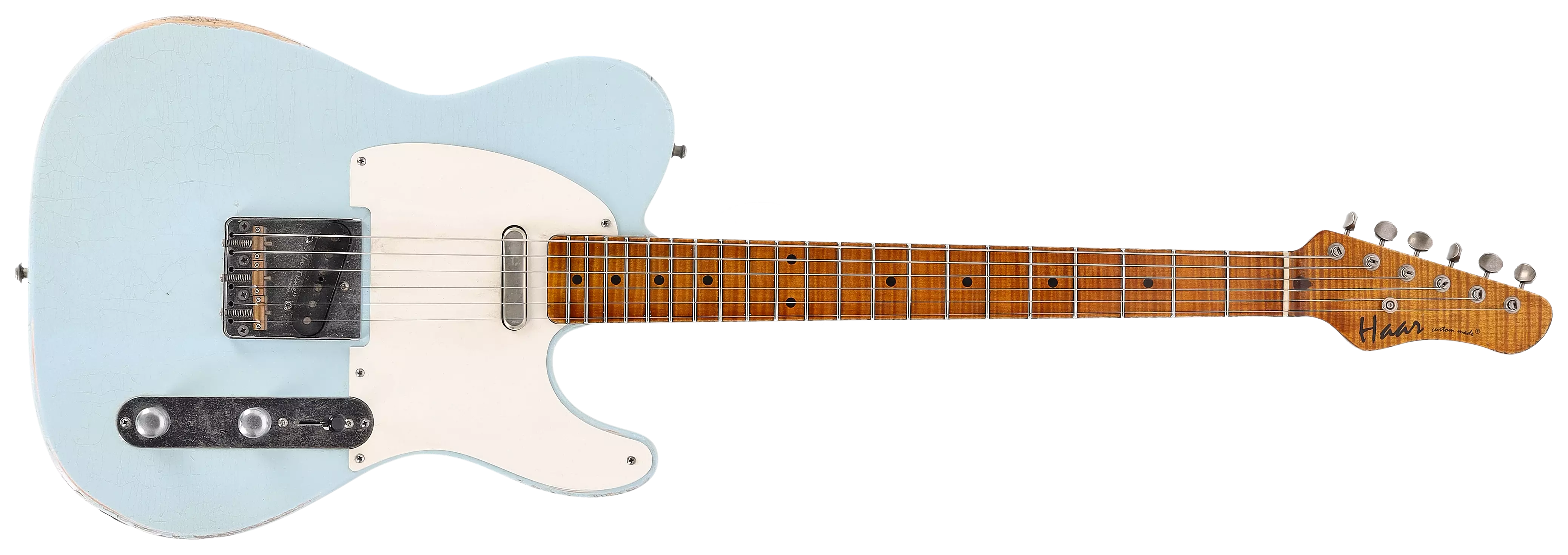 Haar Traditional T Aged MN Sonic Blue Swamp Ash#2 1