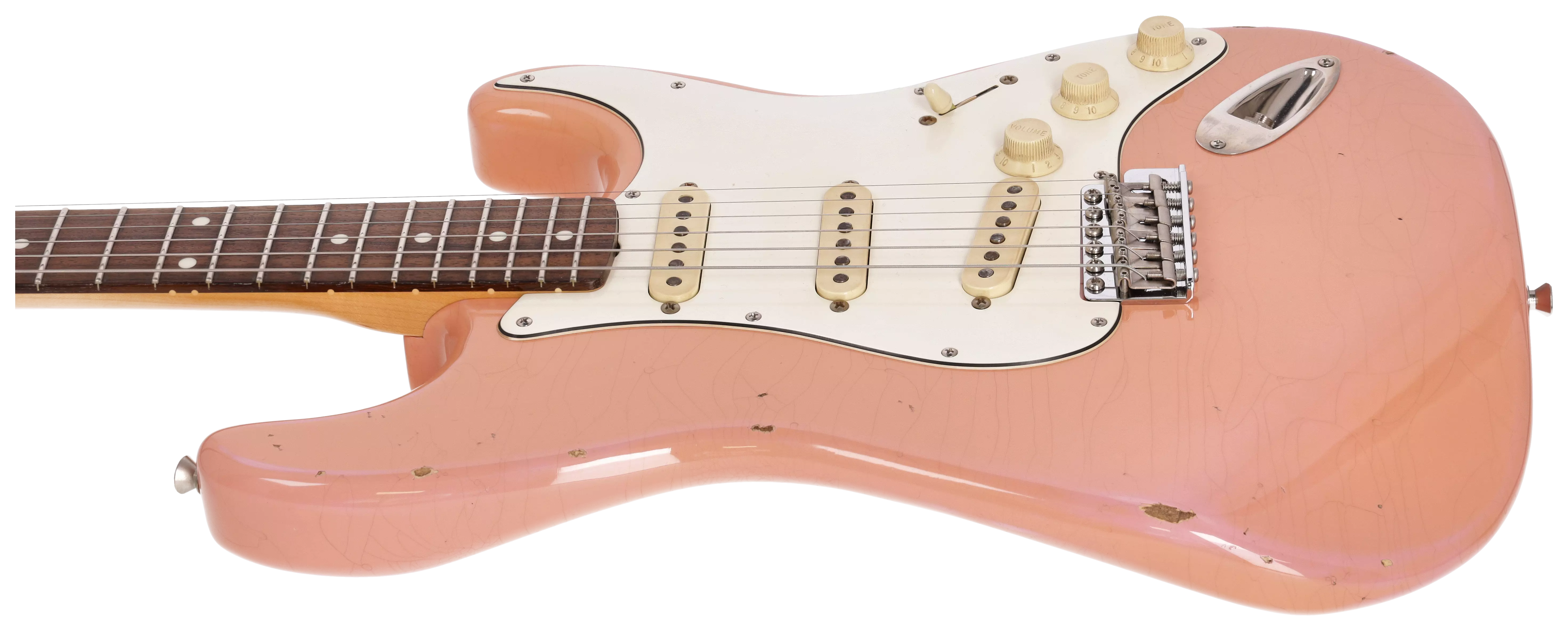  60s S-Style Aged Shell Pink GLoss Top #62180 5