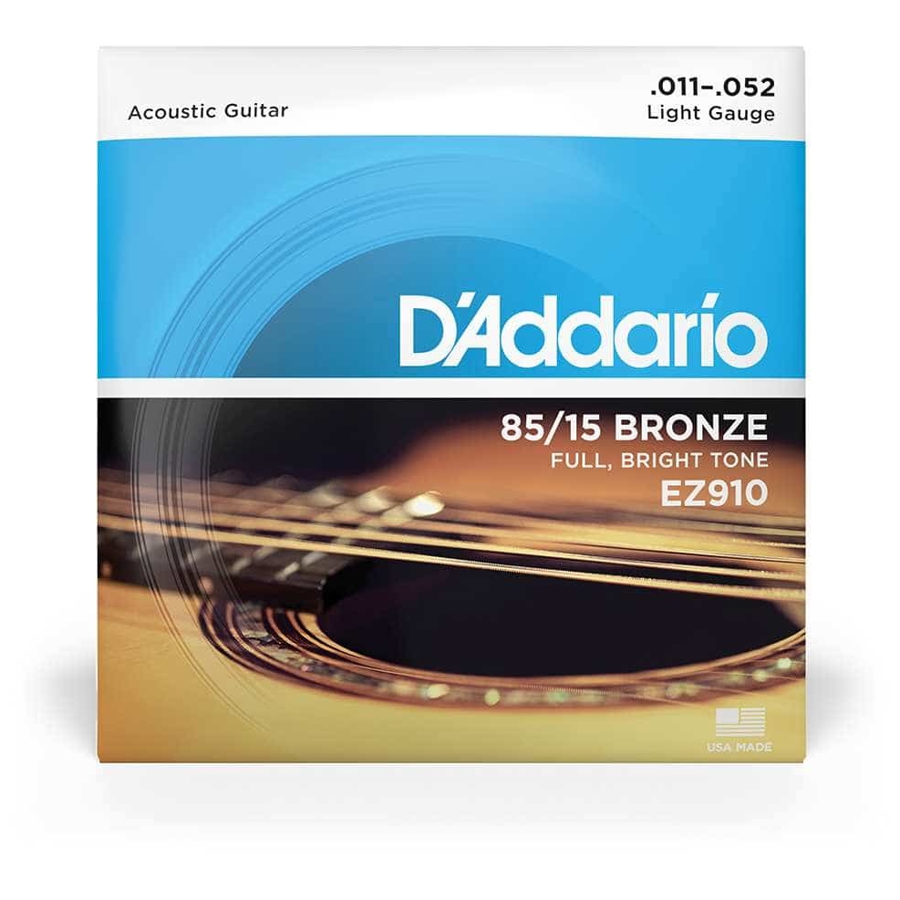 D’Addario - D’Addario EZ910 - Acoustic 85 15 Bronze 011-052 - 1