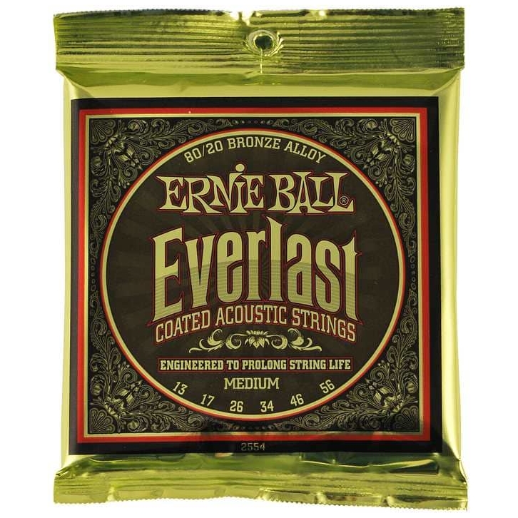 Ernie Ball 2554 Everlast Bronze Medium | 013-056