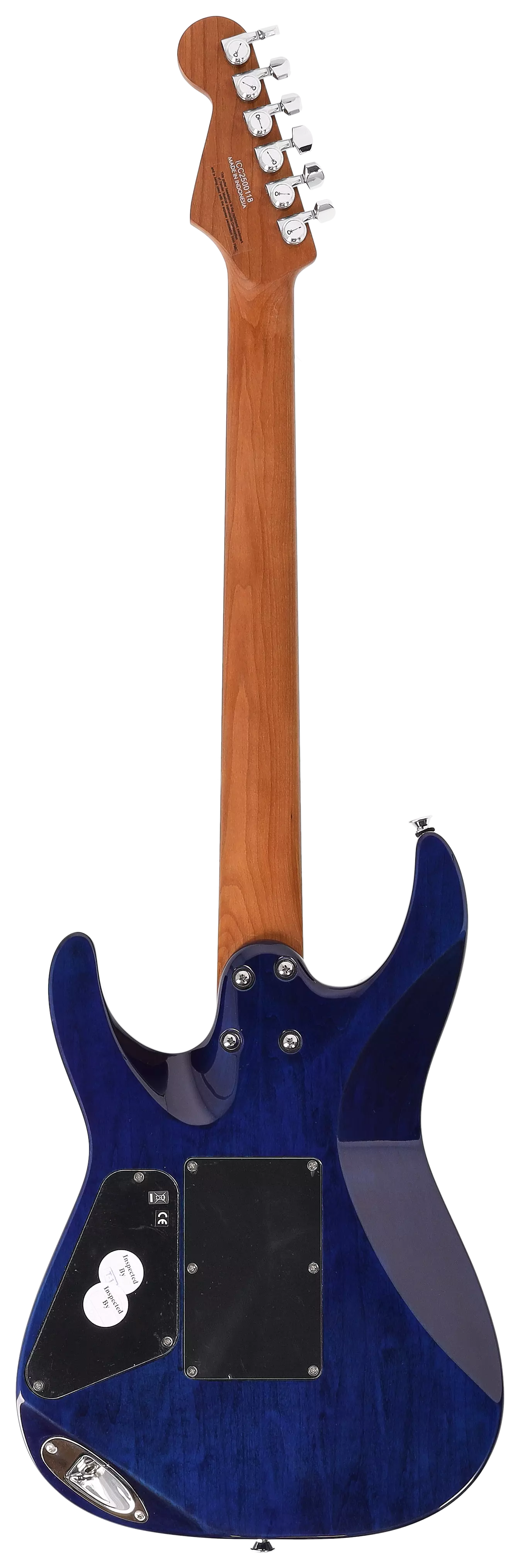 Charvel Pro Mod Plus DK24 HH 2PT EB QM Chlorine Burst 2