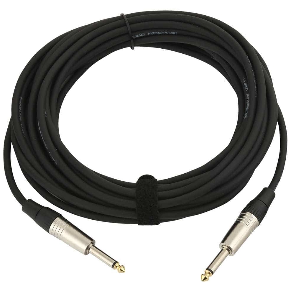 Klang - Klang Instrumentenkabel ECO 6,3mm Klinke, mono - 6,3mm Klinke, mono, 9,0 Meter