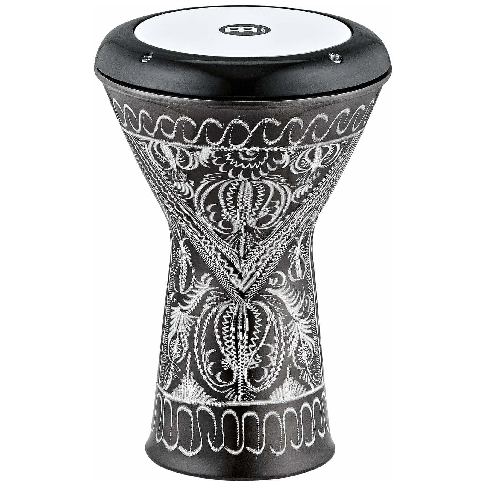 Meinl Percussion HE-2018 - 6" Aluminum Doumbek, Hand Engraved, Synthetic Head 