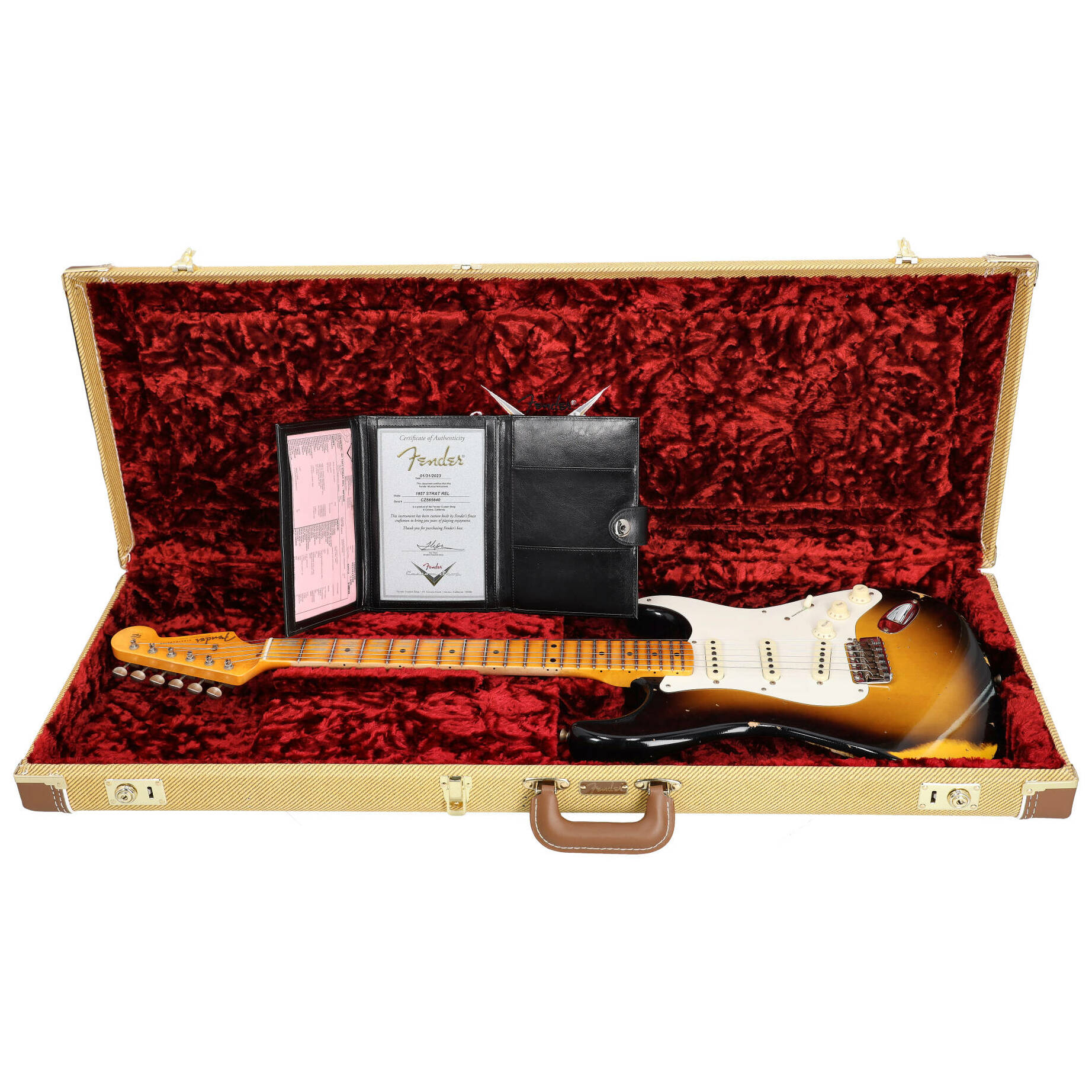 Fender Custom Shop 1957 Stratocaster Relic WF2-CS #2 10
