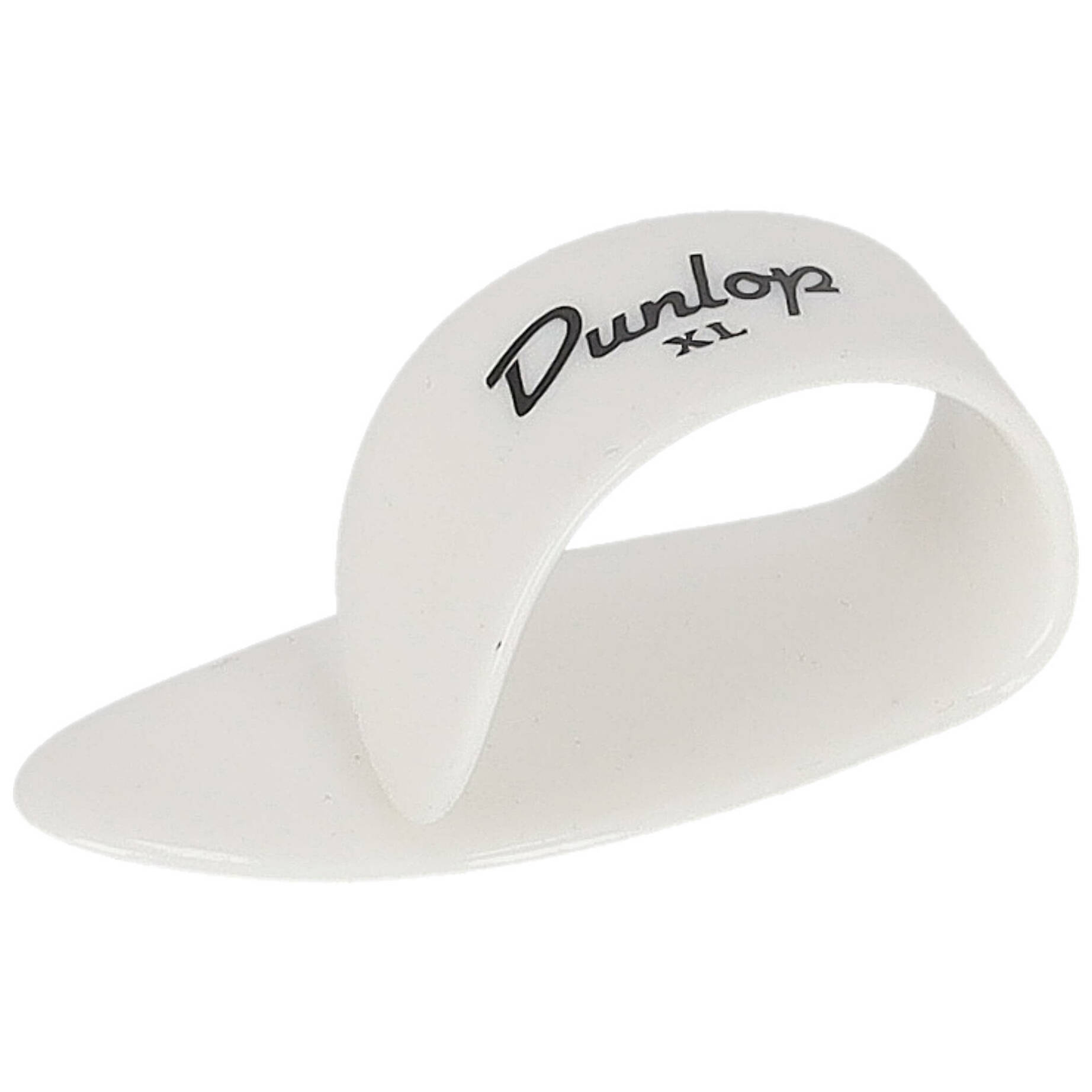Dunlop 9004R Plastic Thumbpicks Weiß - XL