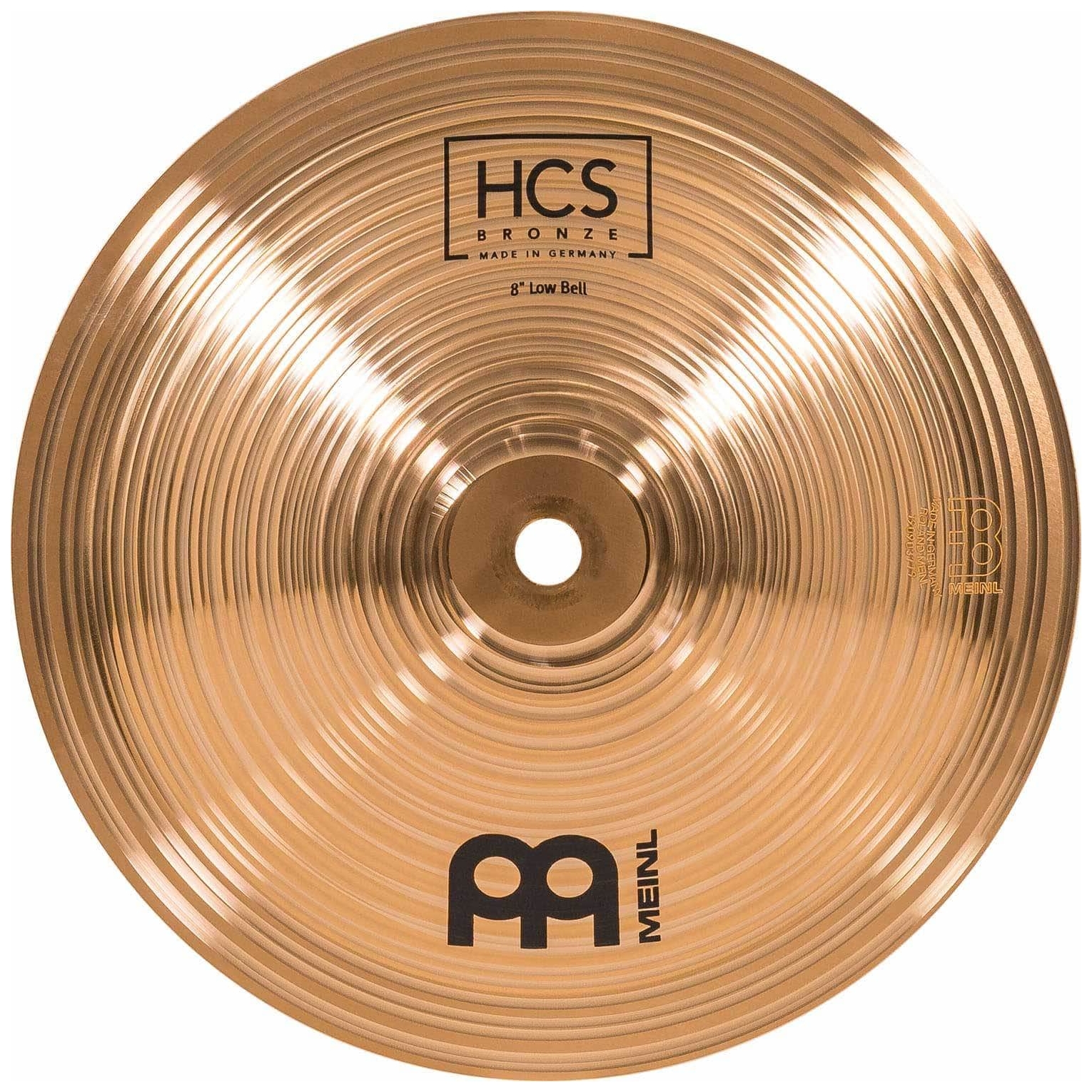 Meinl Cymbals HCSB8BL - 8" HCS Bronze Low Bell 