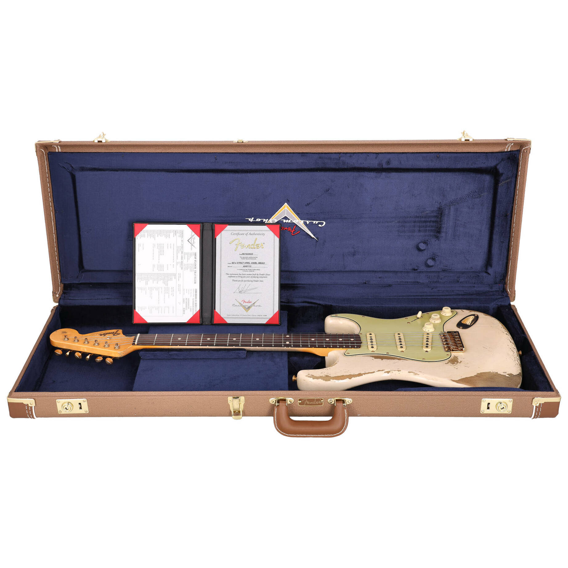Fender Custom Shop 1960 Stratocaster HVREL AWBL MBAH Masterbuilt Andy Hicks 24