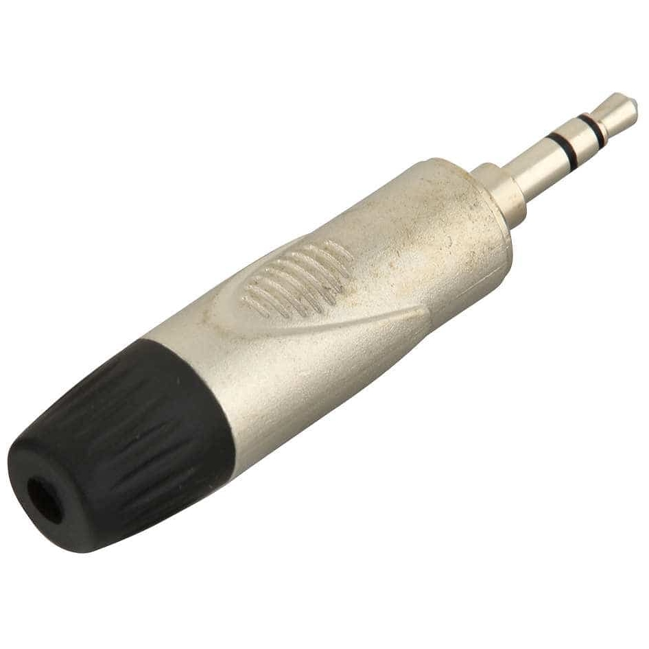 Klang - Klang Klinkenstecker 3,5mm Klinke, male, stereo, gerade, nickel - 1