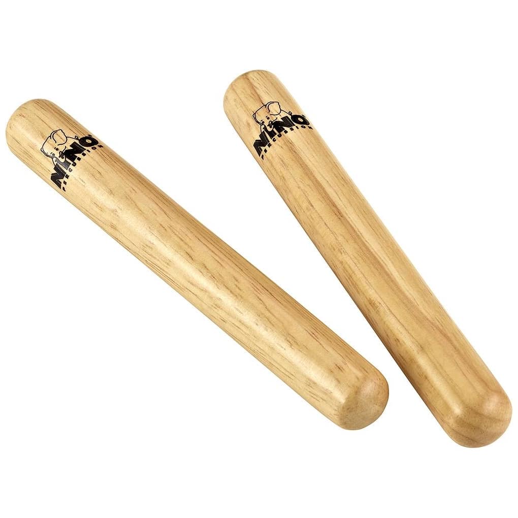 Nino Percussion Wood Claves, Small
