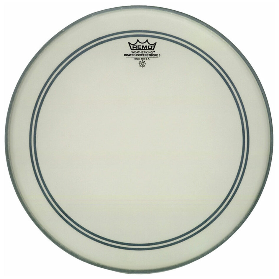 Remo Powerstroke 3 - Bass Drum Fell - 16 - Coated