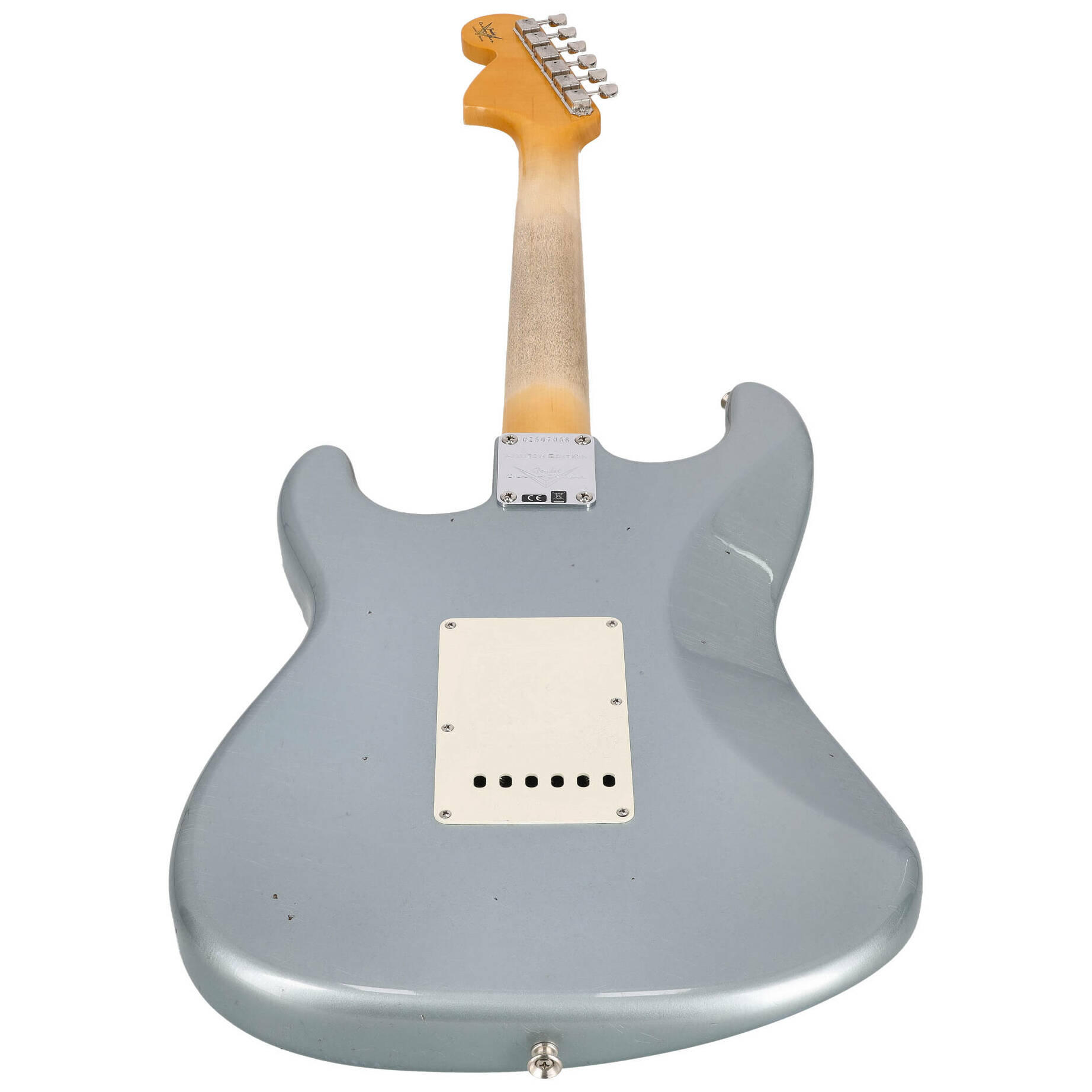 Fender LTD Custom Shop 67 Stratocaster JRN HSS Faded Aged Blue Ice Metallic 8