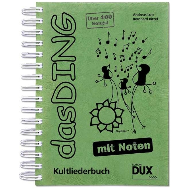 Edition DUX Das Ding 1 - Kultliederbuch - Mit Noten
