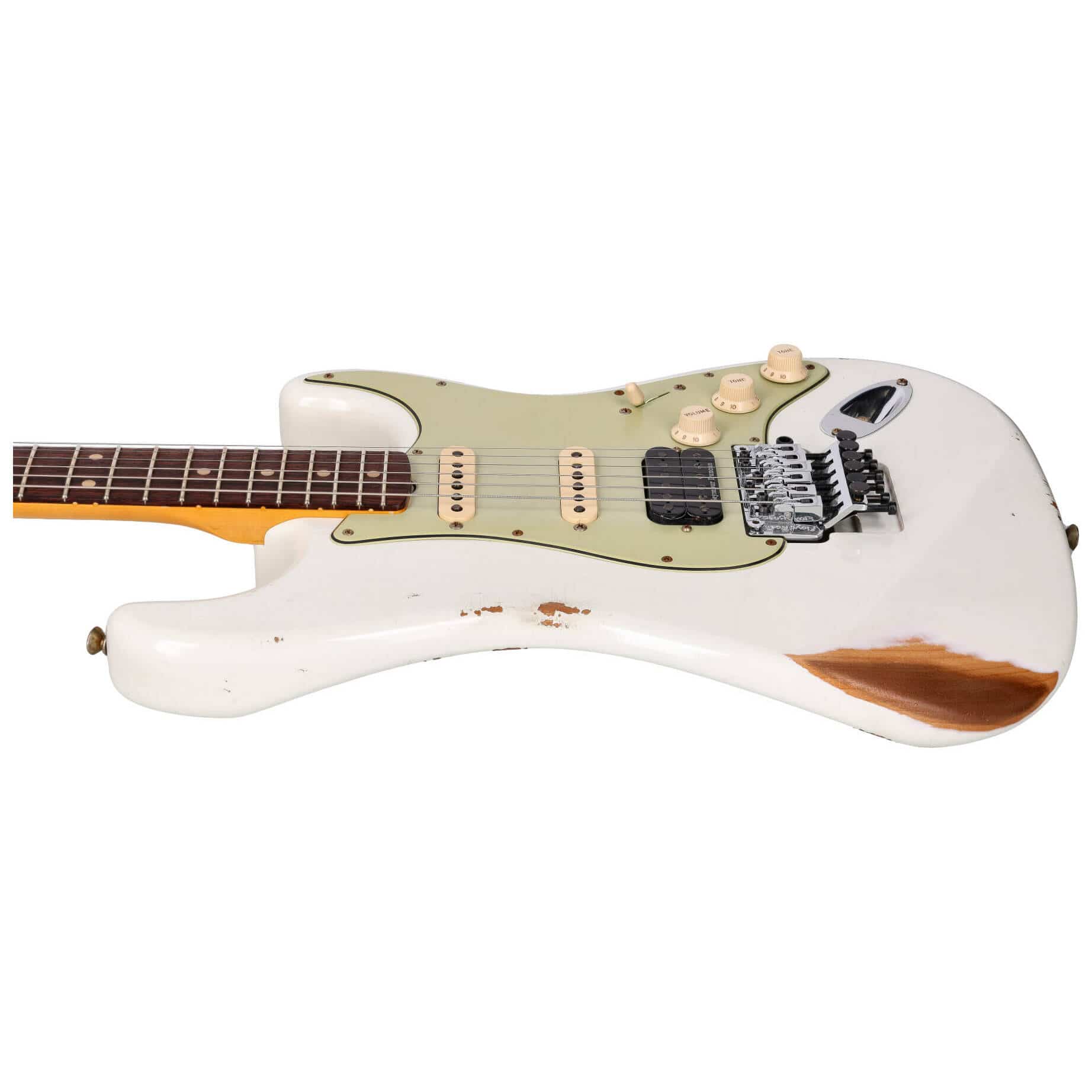 Fender Custom Shop 1960 Stratocaster RW HSS FR OLW 10