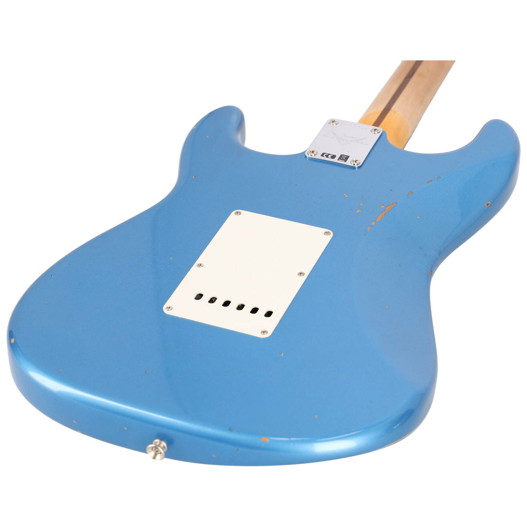 Fender Custom Shop 1963 Stratocaster Relic Aged Lake Placid Blue Metallic 7