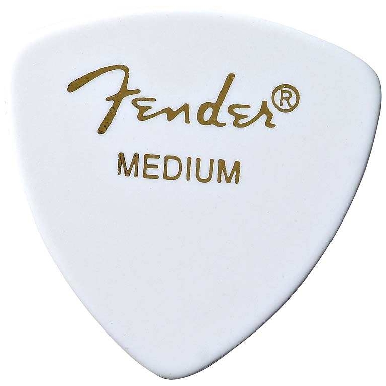 Fender - Fender 346 Shape Classic Celluloid Pick - Medium - White