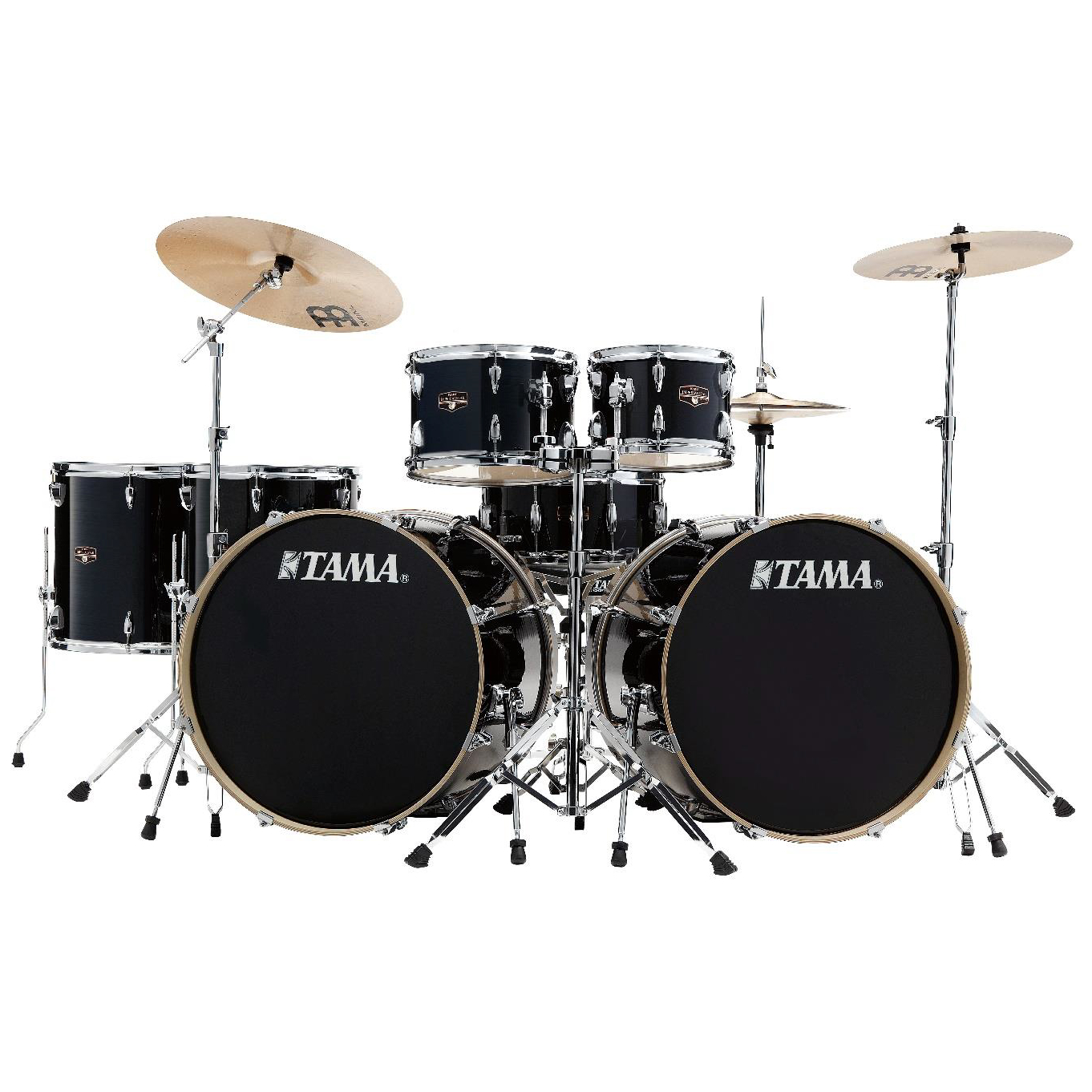 Tama IE72ZH8W-HBK - Imperialstar - Hairline Black - Limited Edition Double Bass Kit