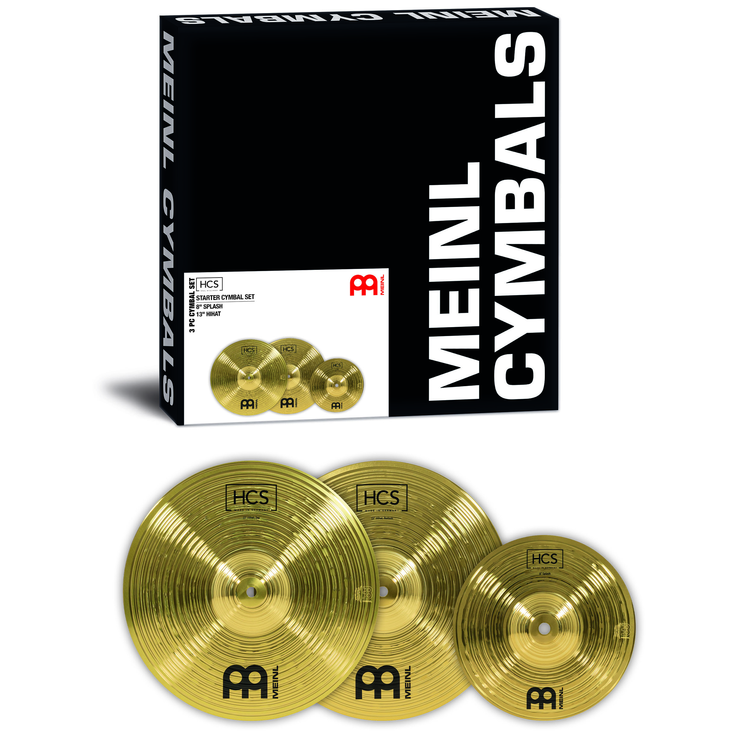 Meinl Cymbals HCS-CS1 - HCS Starter Cymbal Set