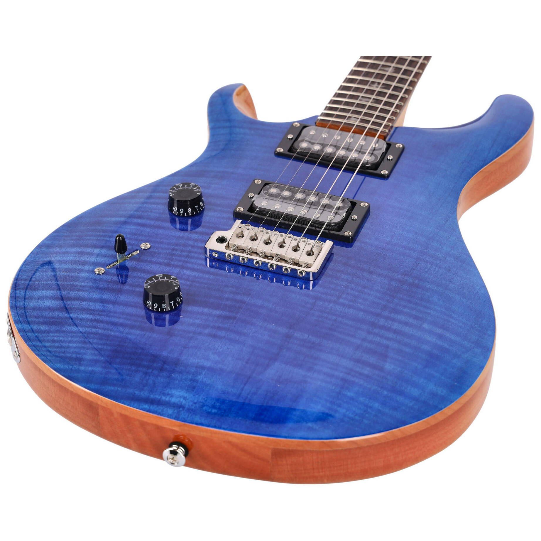 PRS SE Custom 24 Lefty Faded Blue 2