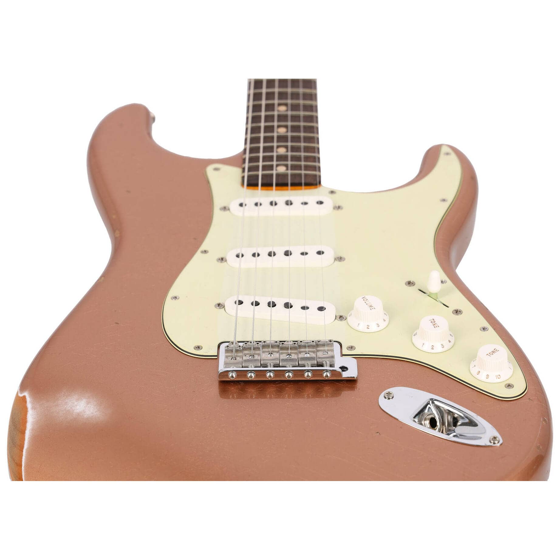 Fender Custom Shop 1963 Stratocaster Relic Aged Copper Metallic #2 4