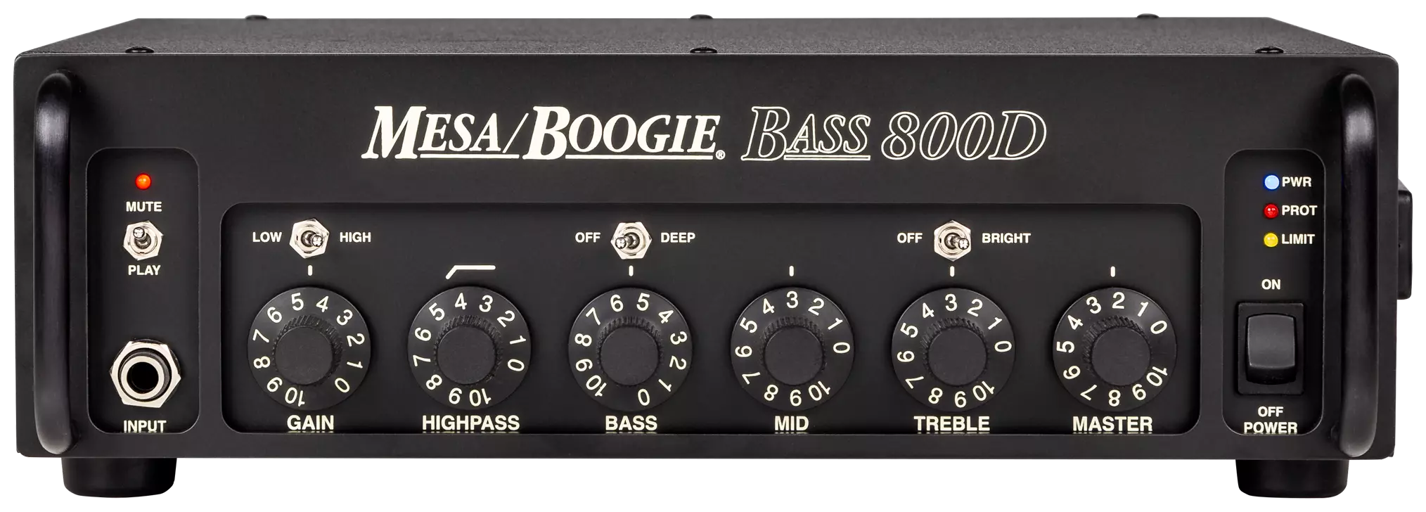 Mesa/Boogie Subway D-800 Bass Head Black Metal Enclosure 4